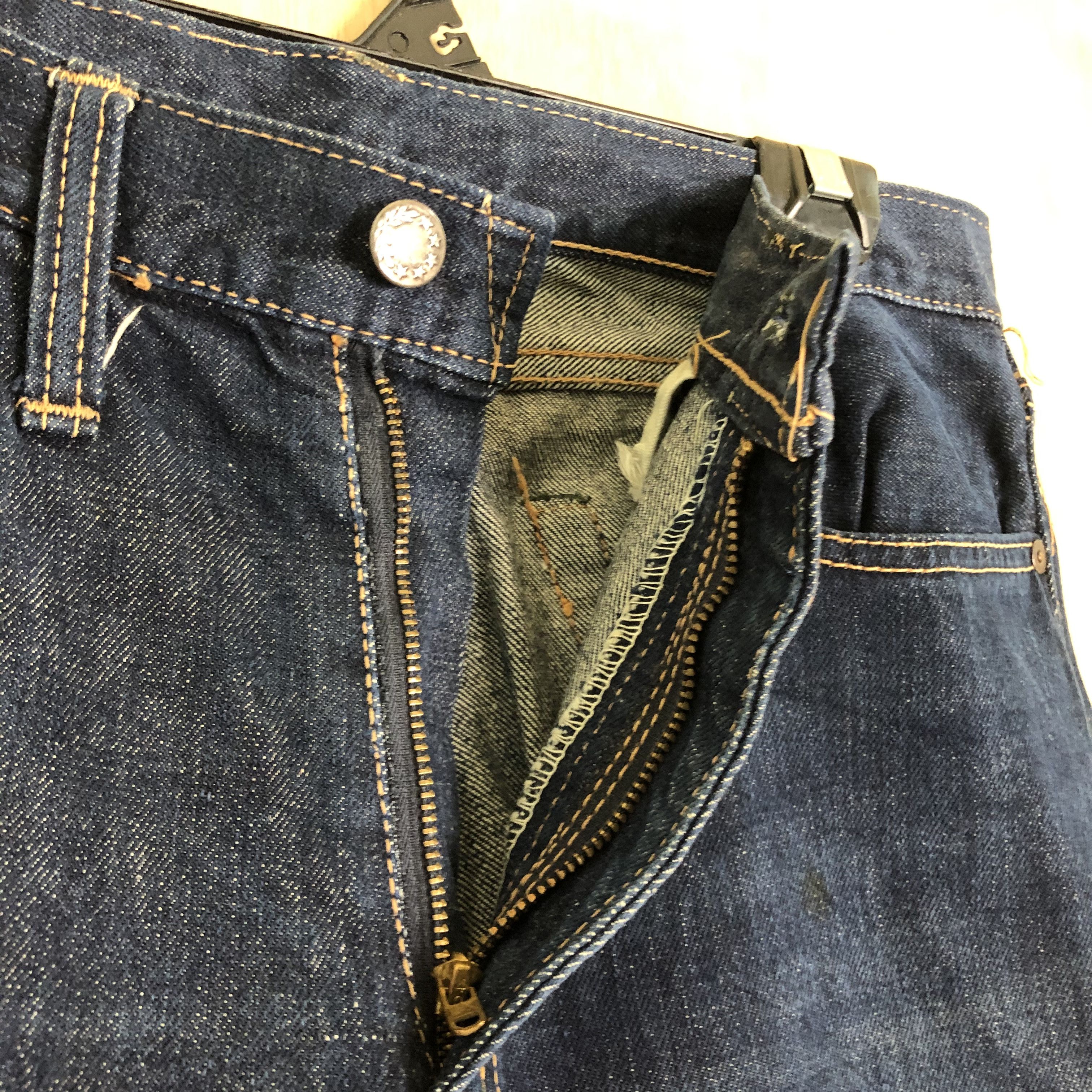 Japanese Brand DLL Vicerer dark Blue Denim streetwear #c010 Size US 31 - 5 Thumbnail