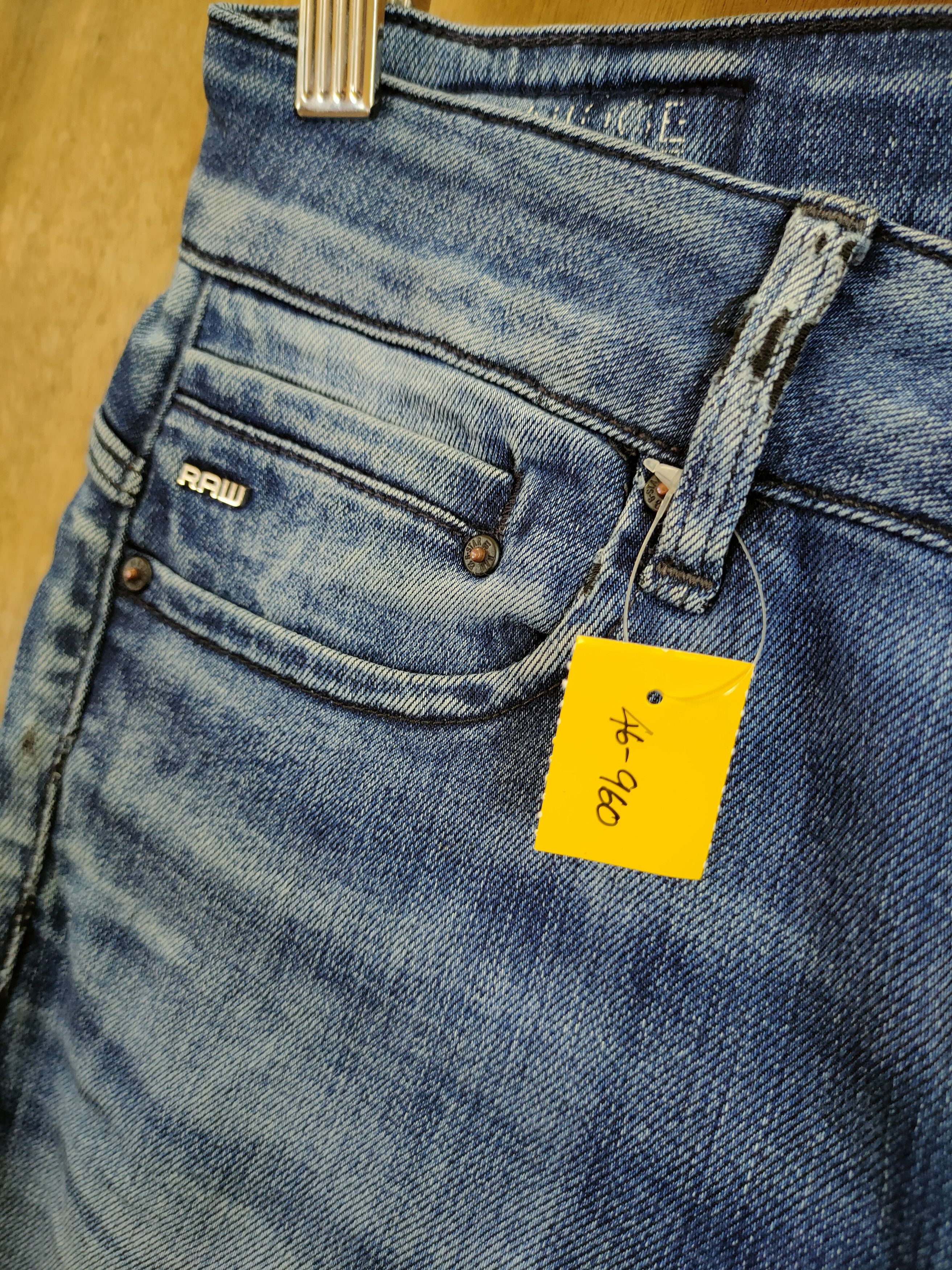 G-Star D Gstar Raw distressed denim jeans pants #46-960 Size 26" / US 2 / IT 38 - 6 Thumbnail