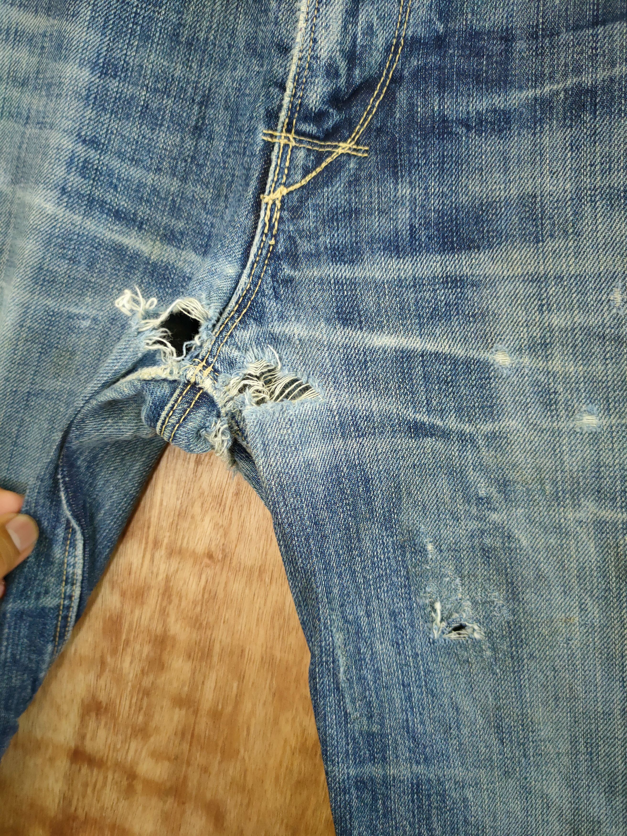 Levi's D levis engineered distressed denim jeans pants #46-822 Size US 31 - 7 Thumbnail