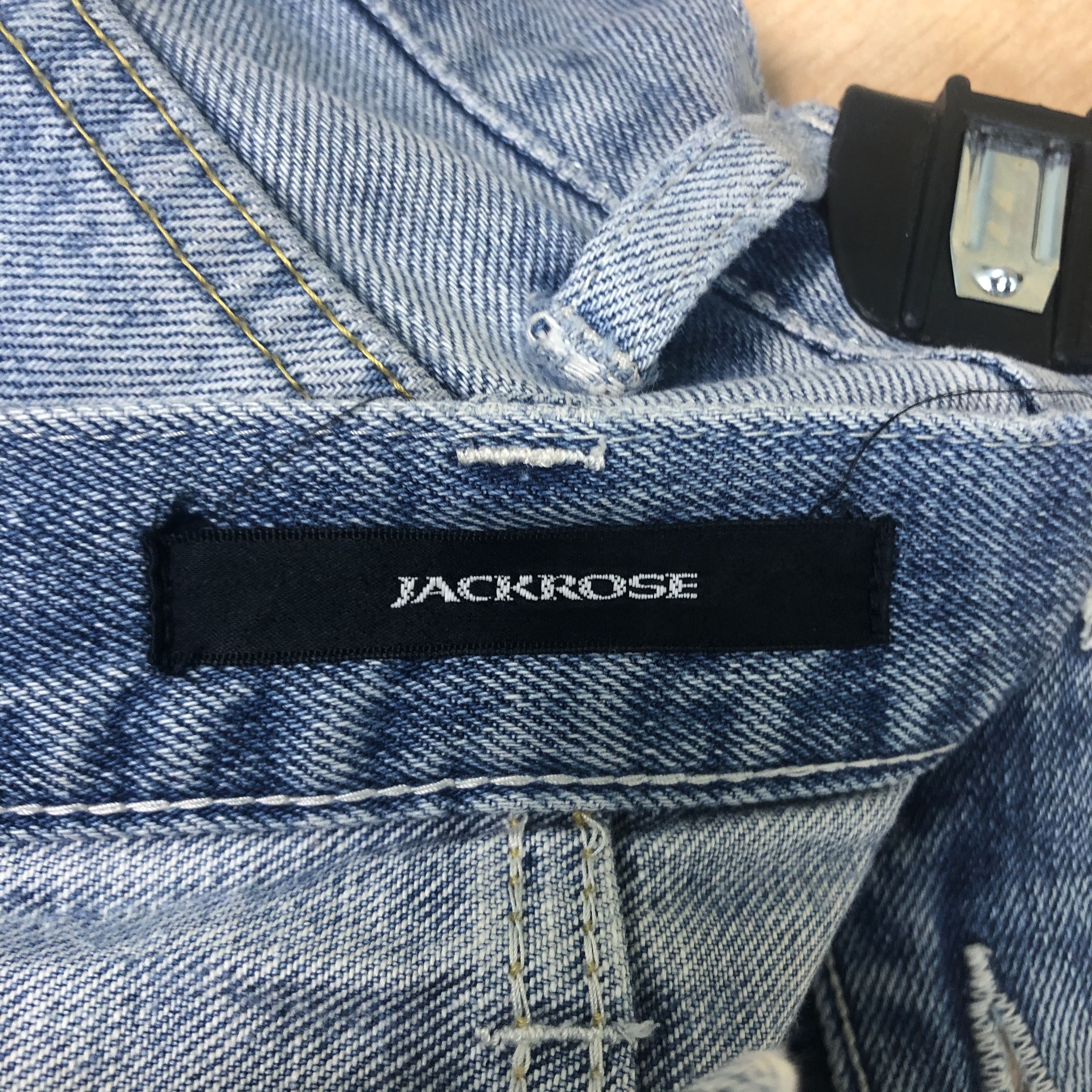 JACKROSE DLL Jack Rose Blue distressed Denim streetwear #C011 Size US 32 / EU 48 - 12 Thumbnail
