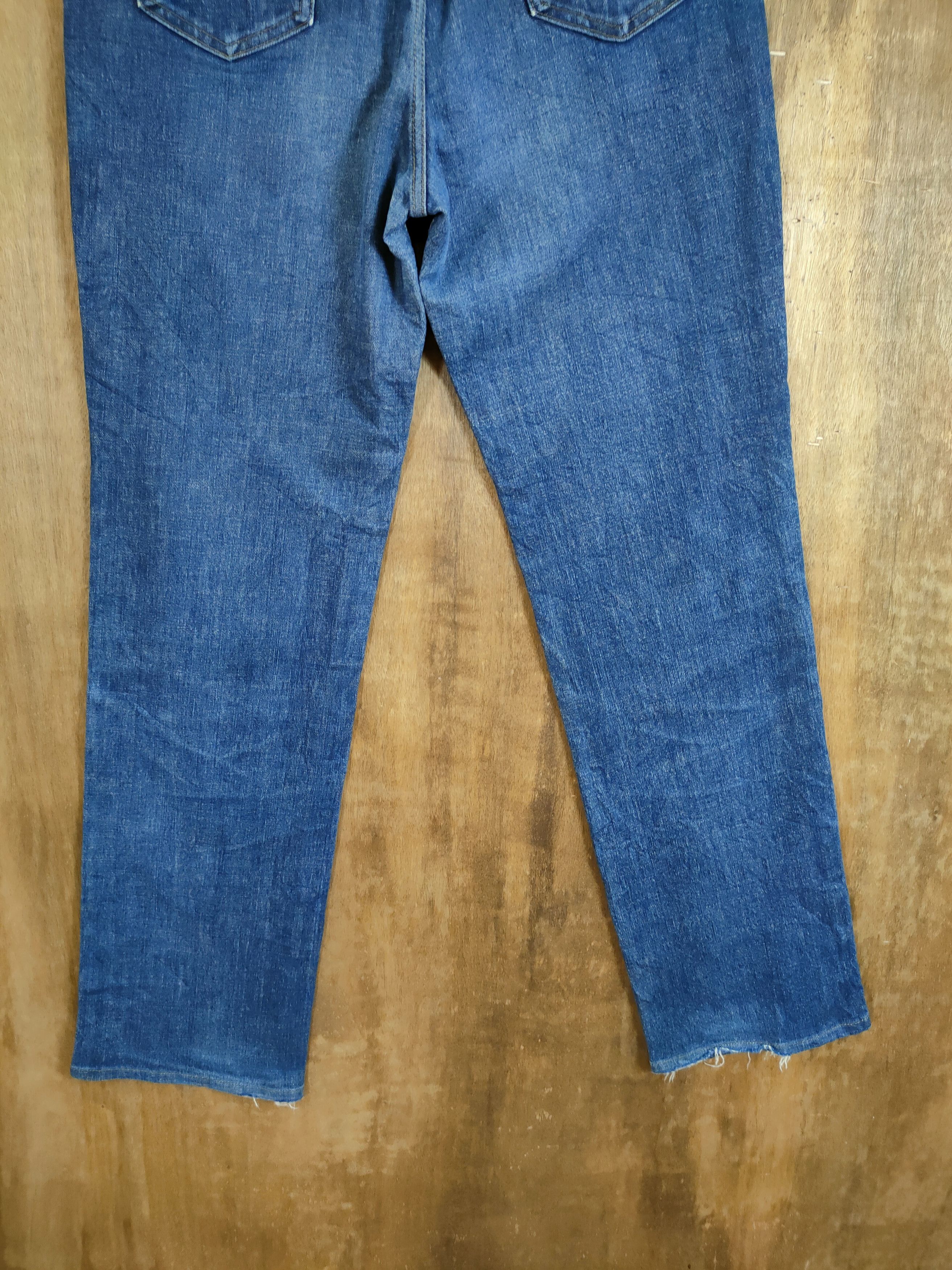 Japanese Brand Brappers blue denim vintage pants #46-740 Size US 30 / EU 46 - 6 Thumbnail