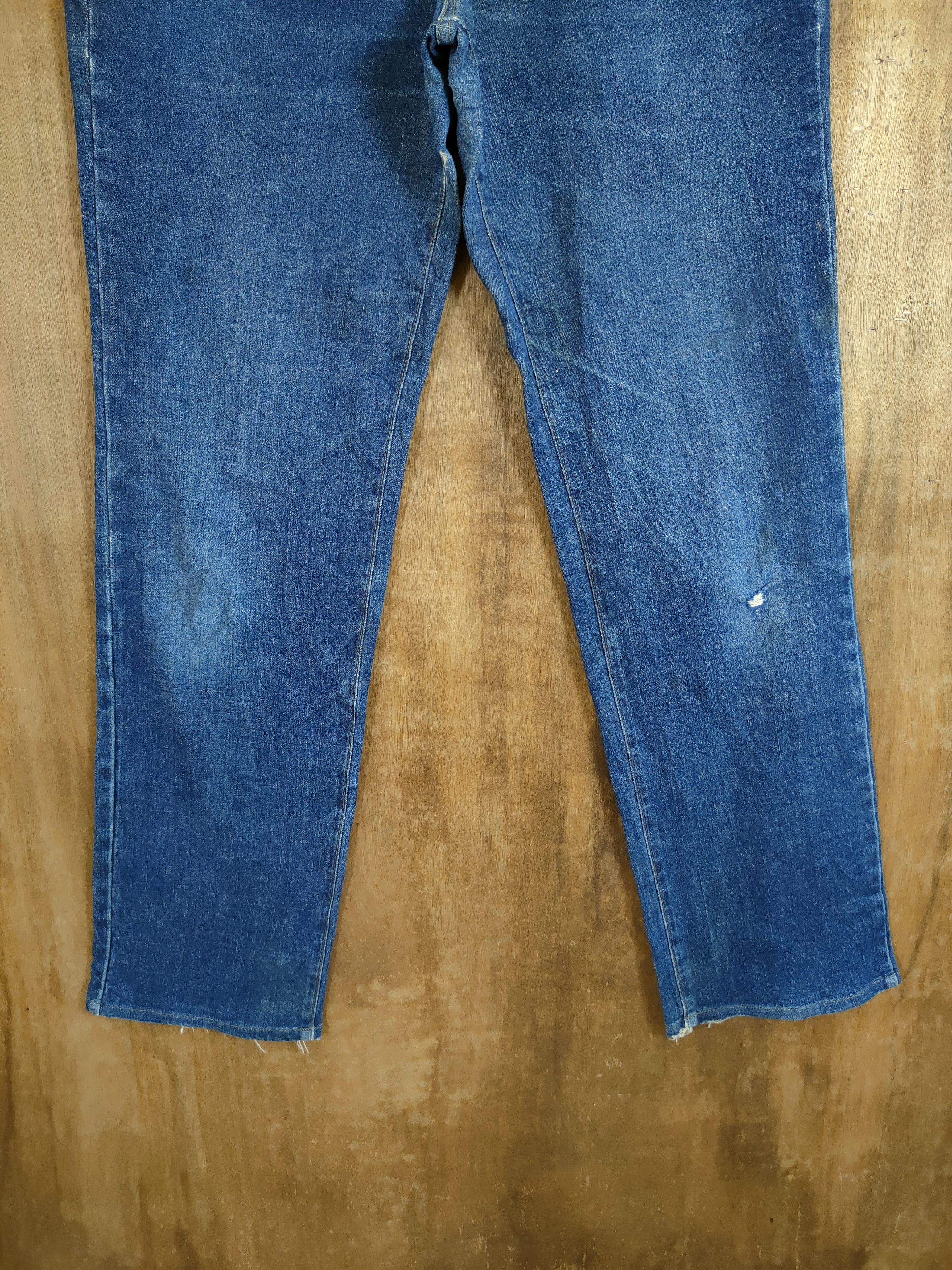 Japanese Brand Brappers blue denim vintage pants #46-740 Size US 30 / EU 46 - 2 Thumbnail