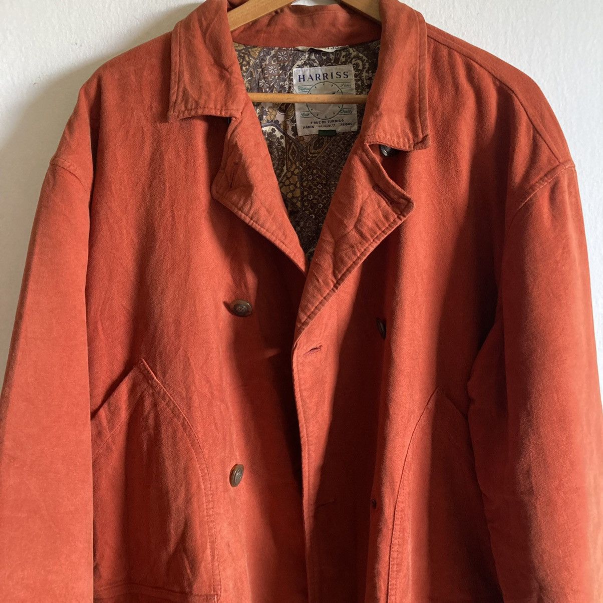 Harris Tweed VINTAGE HARRIS TWEED BUTTON UP HUNTING JACKET Size US L / EU 52-54 / 3 - 6 Thumbnail