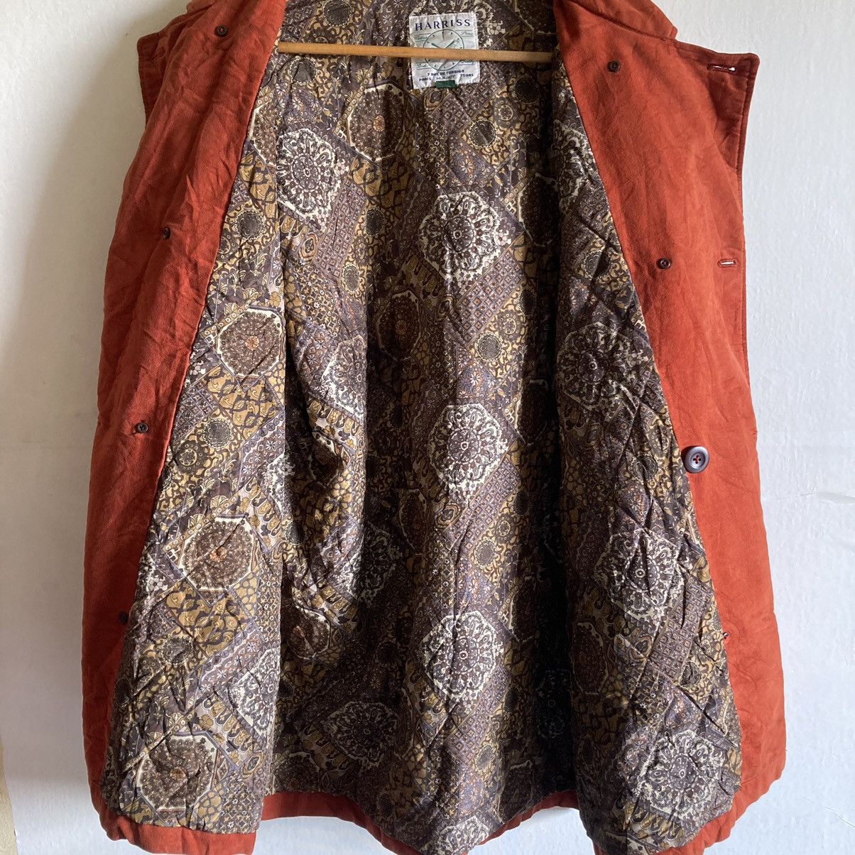 Harris Tweed VINTAGE HARRIS TWEED BUTTON UP HUNTING JACKET Size US L / EU 52-54 / 3 - 3 Thumbnail