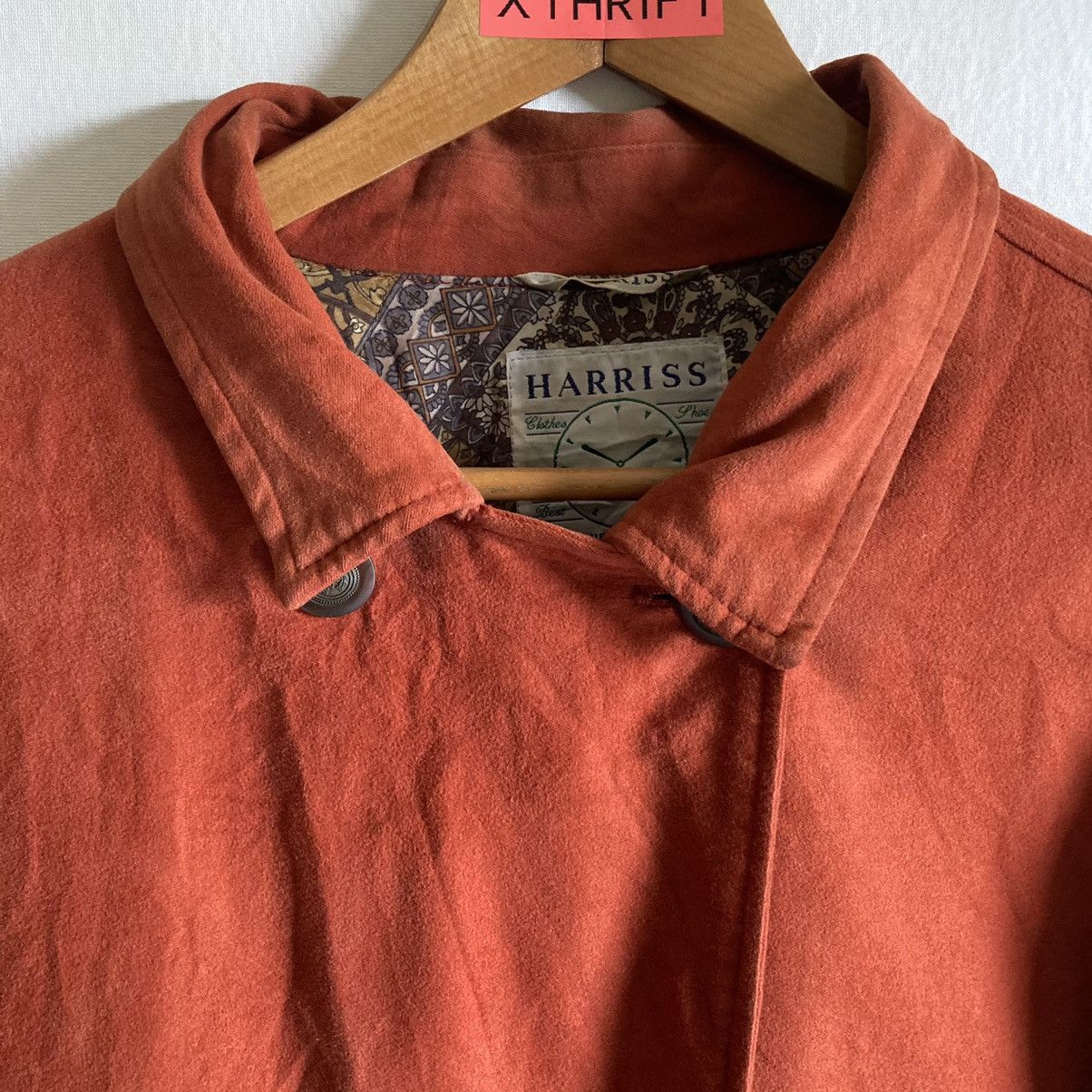 Harris Tweed VINTAGE HARRIS TWEED BUTTON UP HUNTING JACKET Size US L / EU 52-54 / 3 - 8 Thumbnail