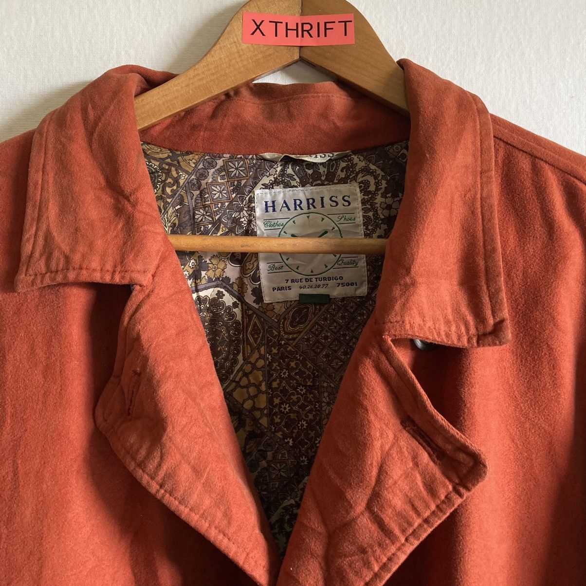 Harris Tweed VINTAGE HARRIS TWEED BUTTON UP HUNTING JACKET Size US L / EU 52-54 / 3 - 5 Thumbnail