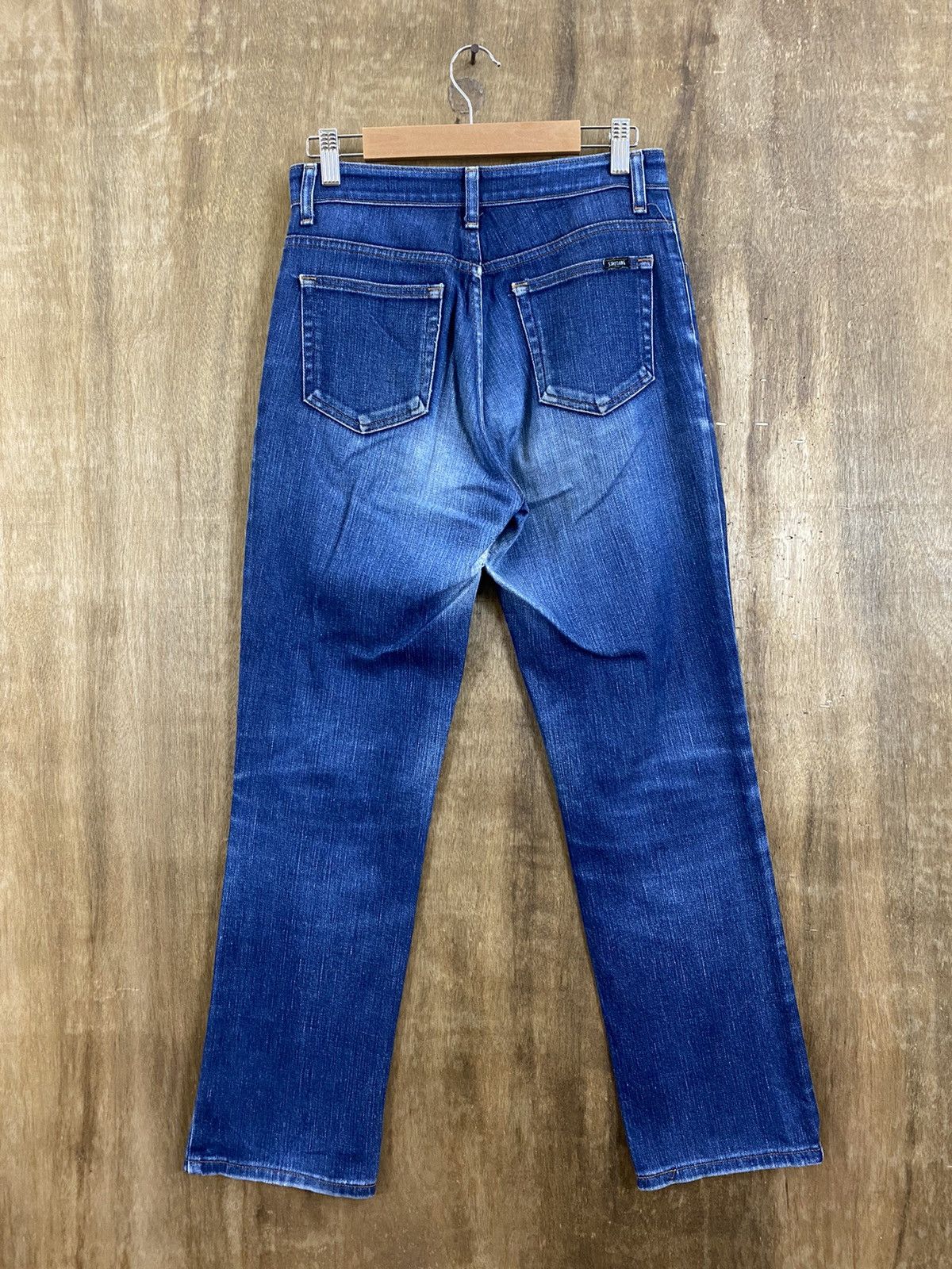 Edwin Something by Edwin Blue Distressed Denim Pants #B549 Size US 26 / EU 42 - 6 Thumbnail