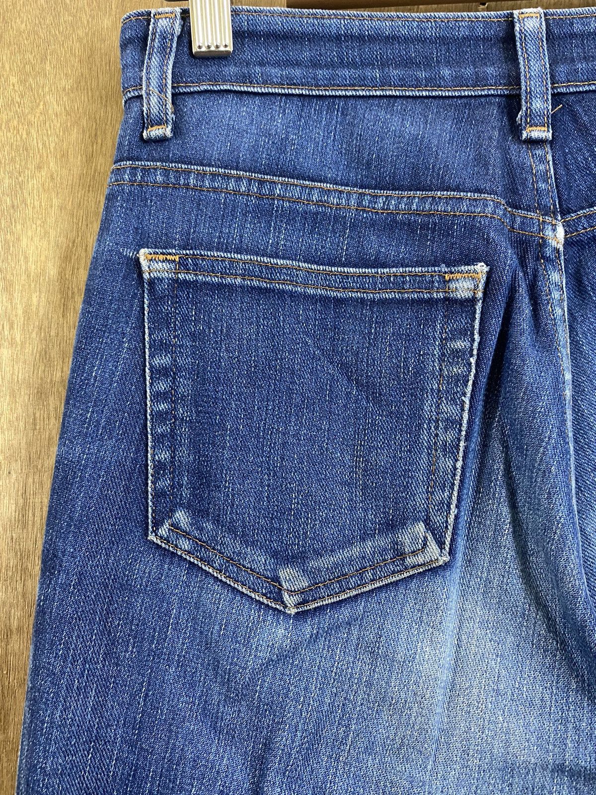 Edwin Something by Edwin Blue Distressed Denim Pants #B549 Size US 26 / EU 42 - 9 Thumbnail