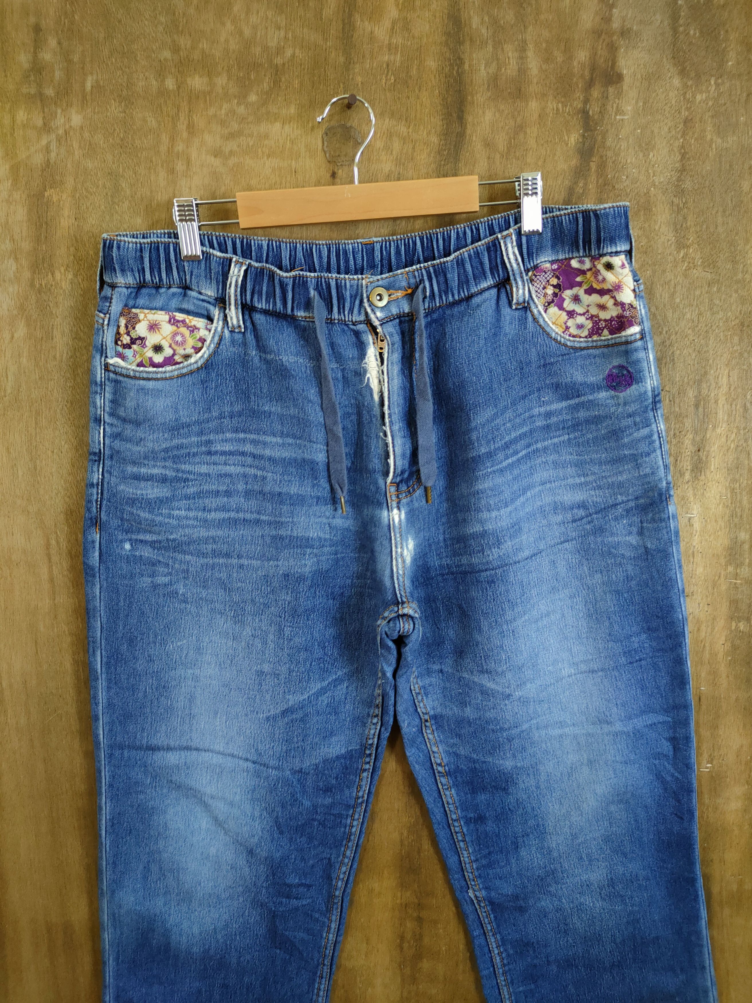 Japanese Brand Japan patchwork vintage denim pants #46-750 Size US 34 / EU 50 - 3 Thumbnail