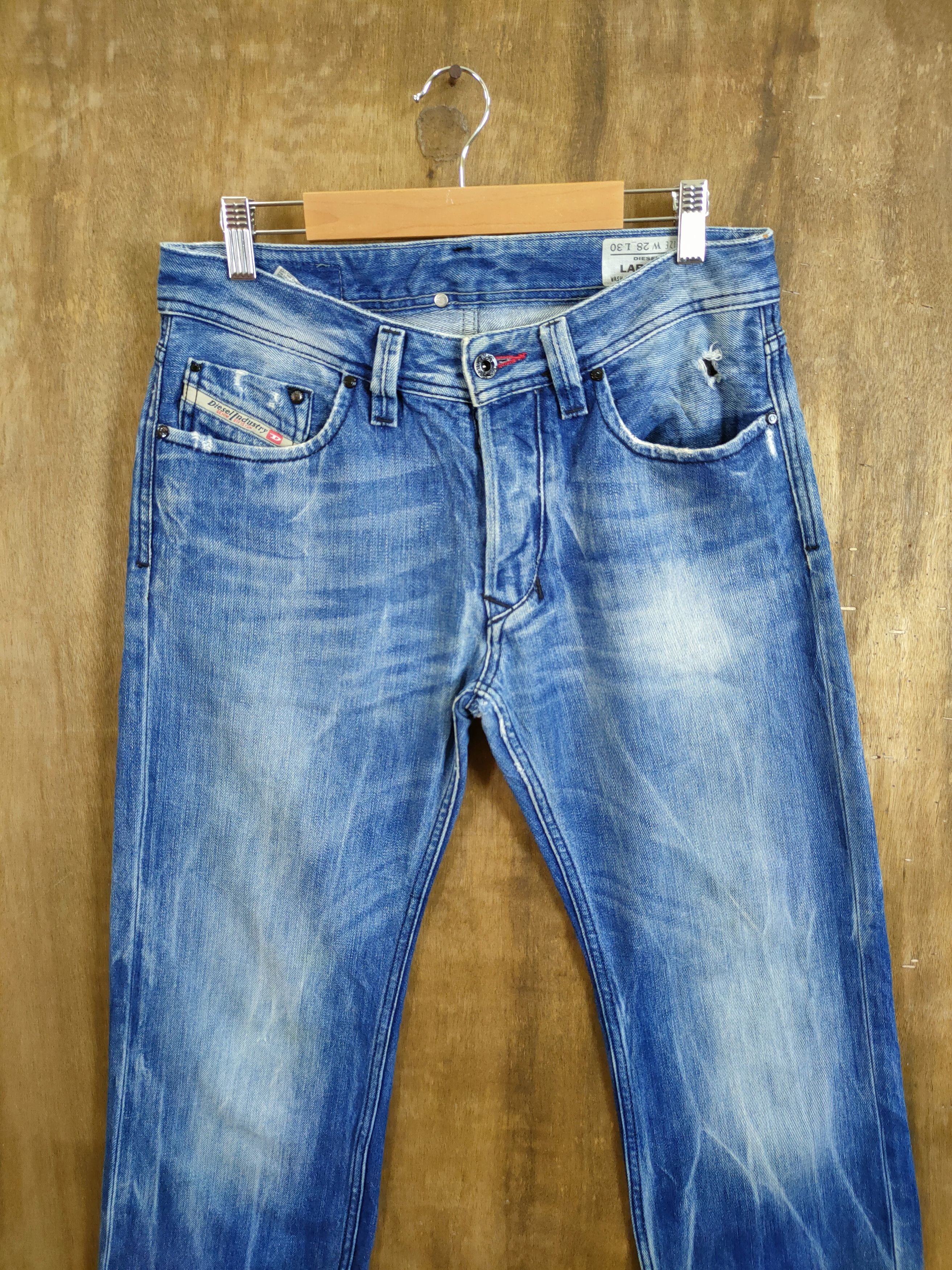 Diesel Diesel Larkee distressed denim like kurt cobain #46-746 Size US 29 - 4 Thumbnail