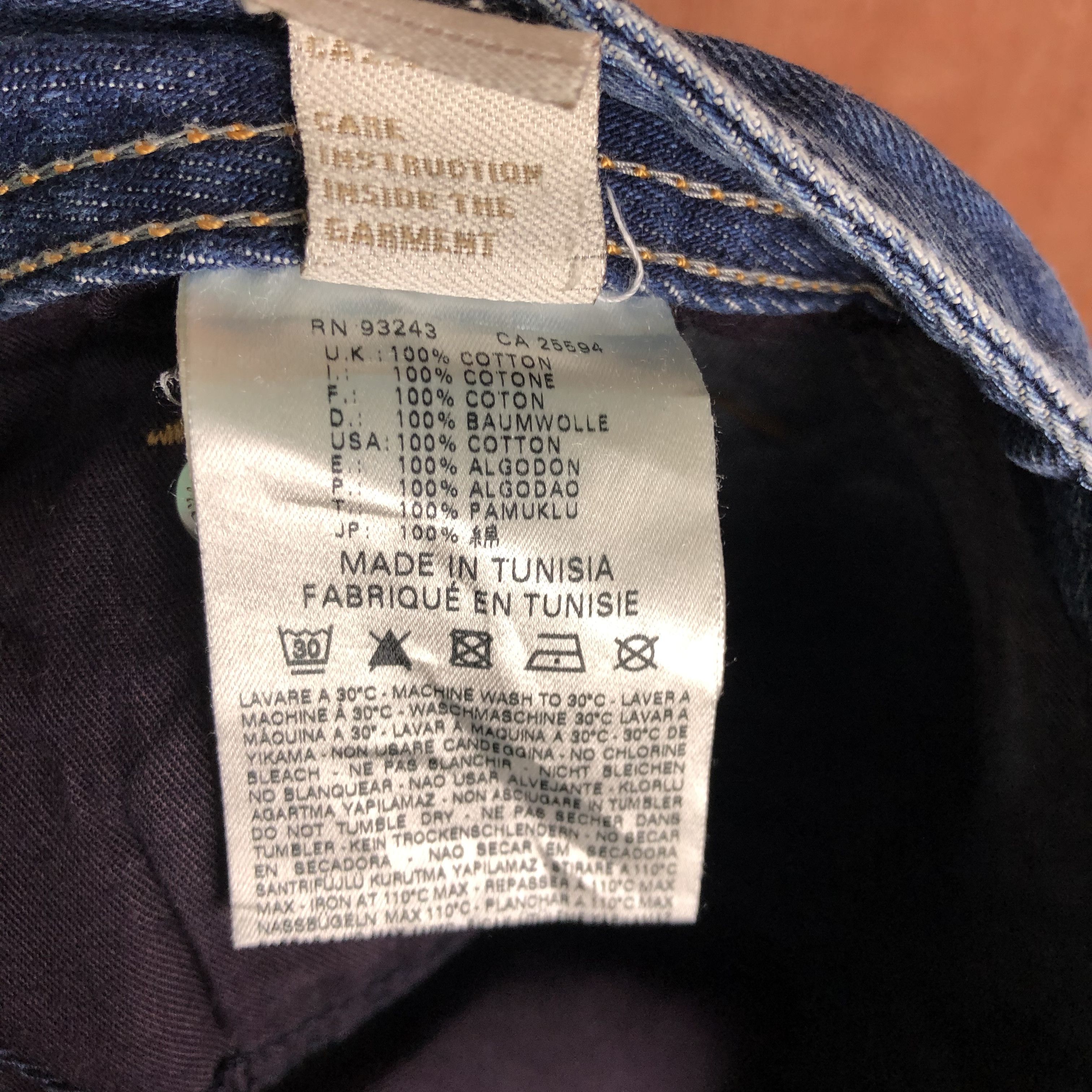 Diesel DLL Diesel Larkee Blue distressed Denim Pants #c082 Size US 30 / EU 46 - 15 Thumbnail