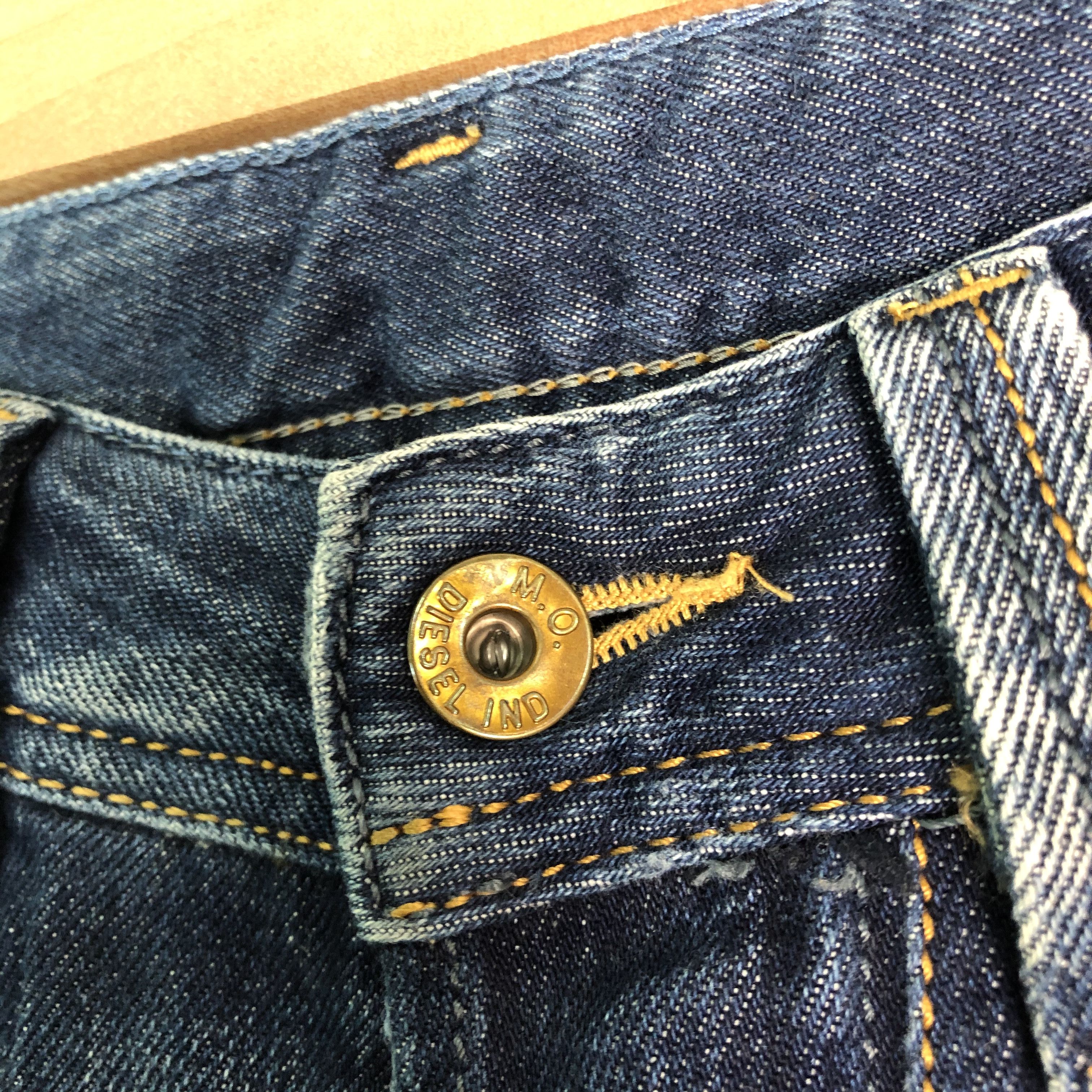 Diesel DLL Diesel Larkee Blue distressed Denim Pants #c082 Size US 30 / EU 46 - 6 Thumbnail