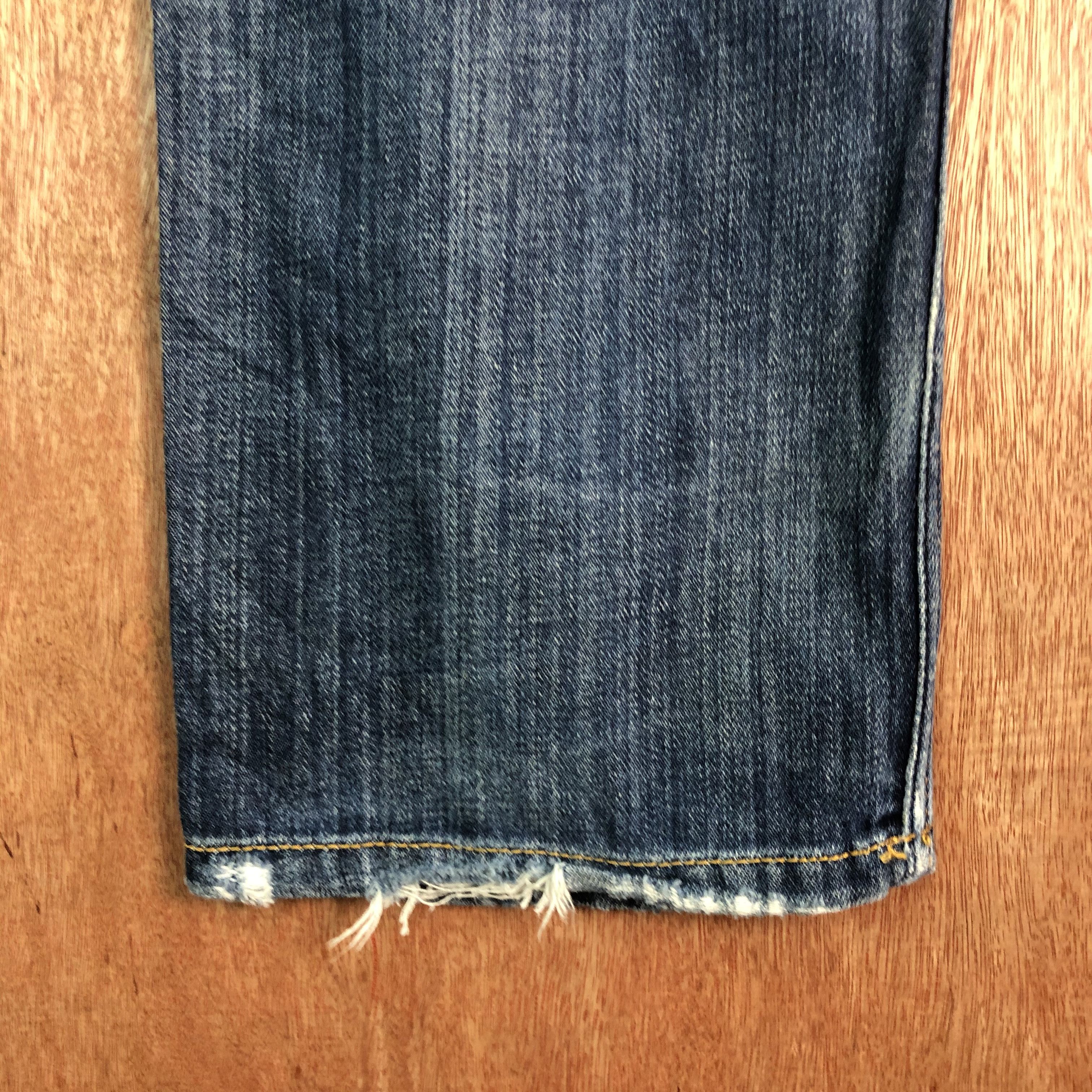 Diesel DLL Diesel Larkee Blue distressed Denim Pants #c082 Size US 30 / EU 46 - 12 Thumbnail