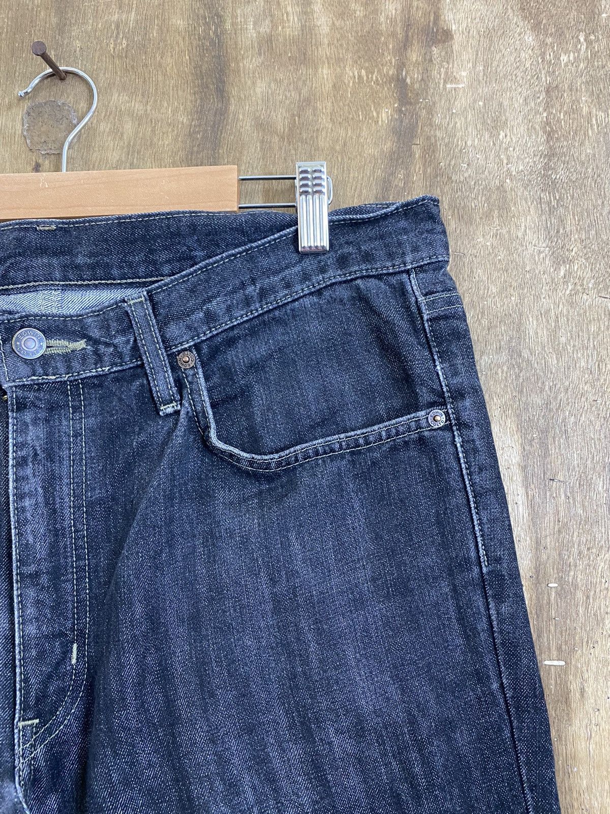 Edwin DLS Edwin Black vintage Denim Pants #BB555 Size US 35 - 5 Thumbnail