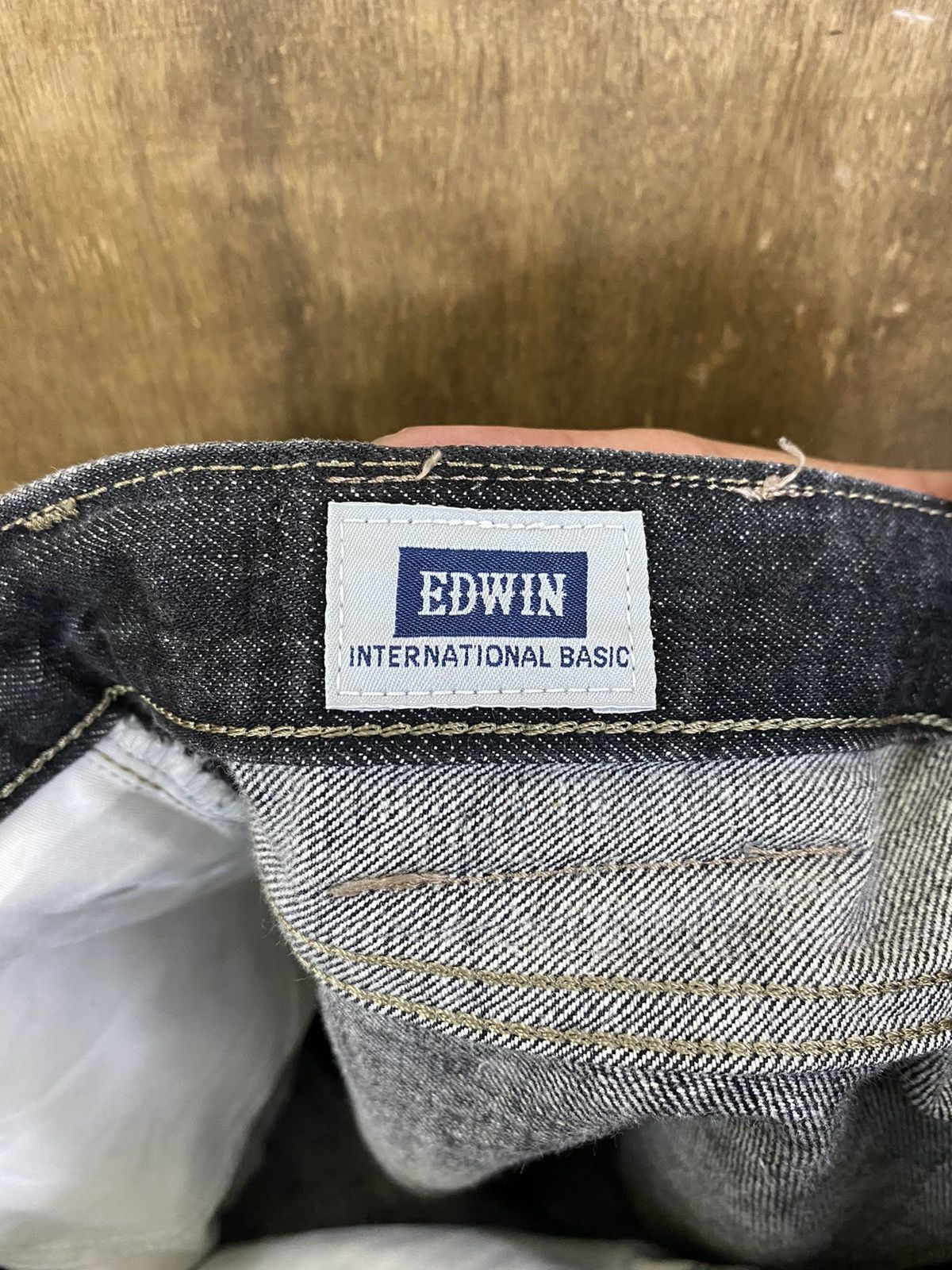 Edwin DLS Edwin Black vintage Denim Pants #BB555 Size US 35 - 12 Thumbnail