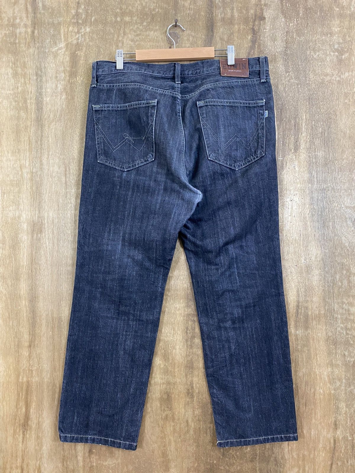 Edwin DLS Edwin Black vintage Denim Pants #BB555 Size US 35 - 6 Thumbnail