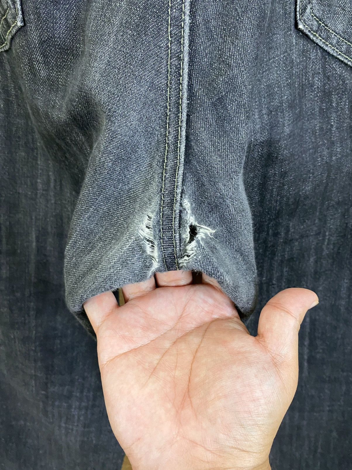 Edwin DLS Edwin Black vintage Denim Pants #BB555 Size US 35 - 15 Thumbnail