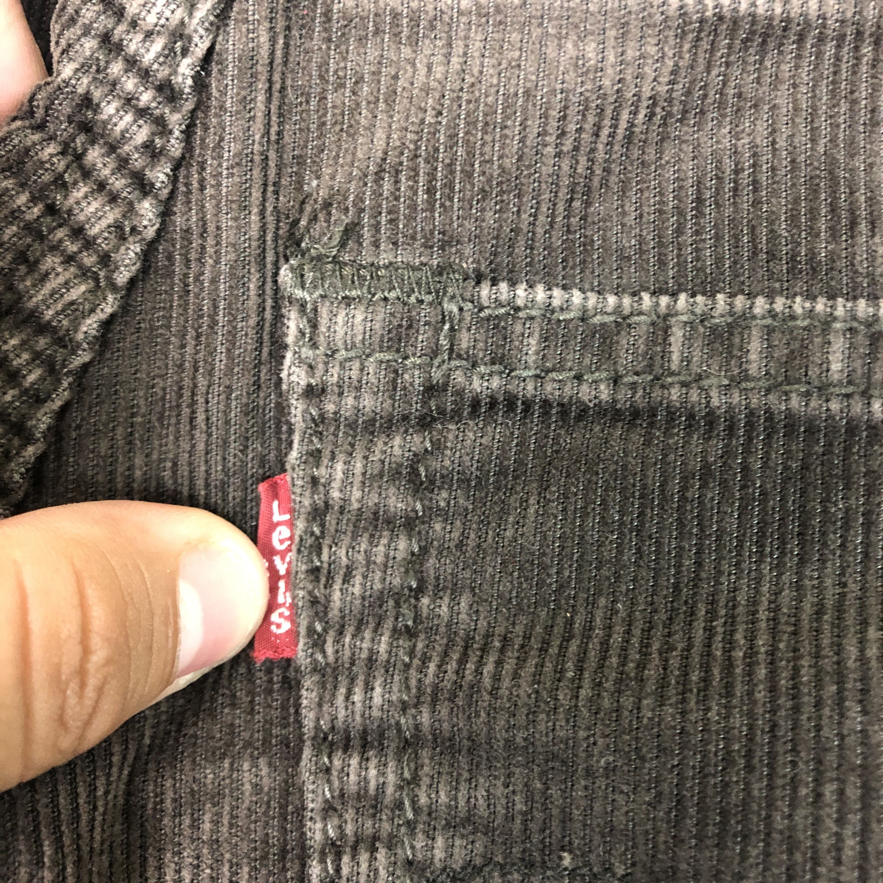 Levi's DLL 702 levis Corduroy vintage streetwear Pants #C012 Size US 30 / EU 46 - 9 Thumbnail