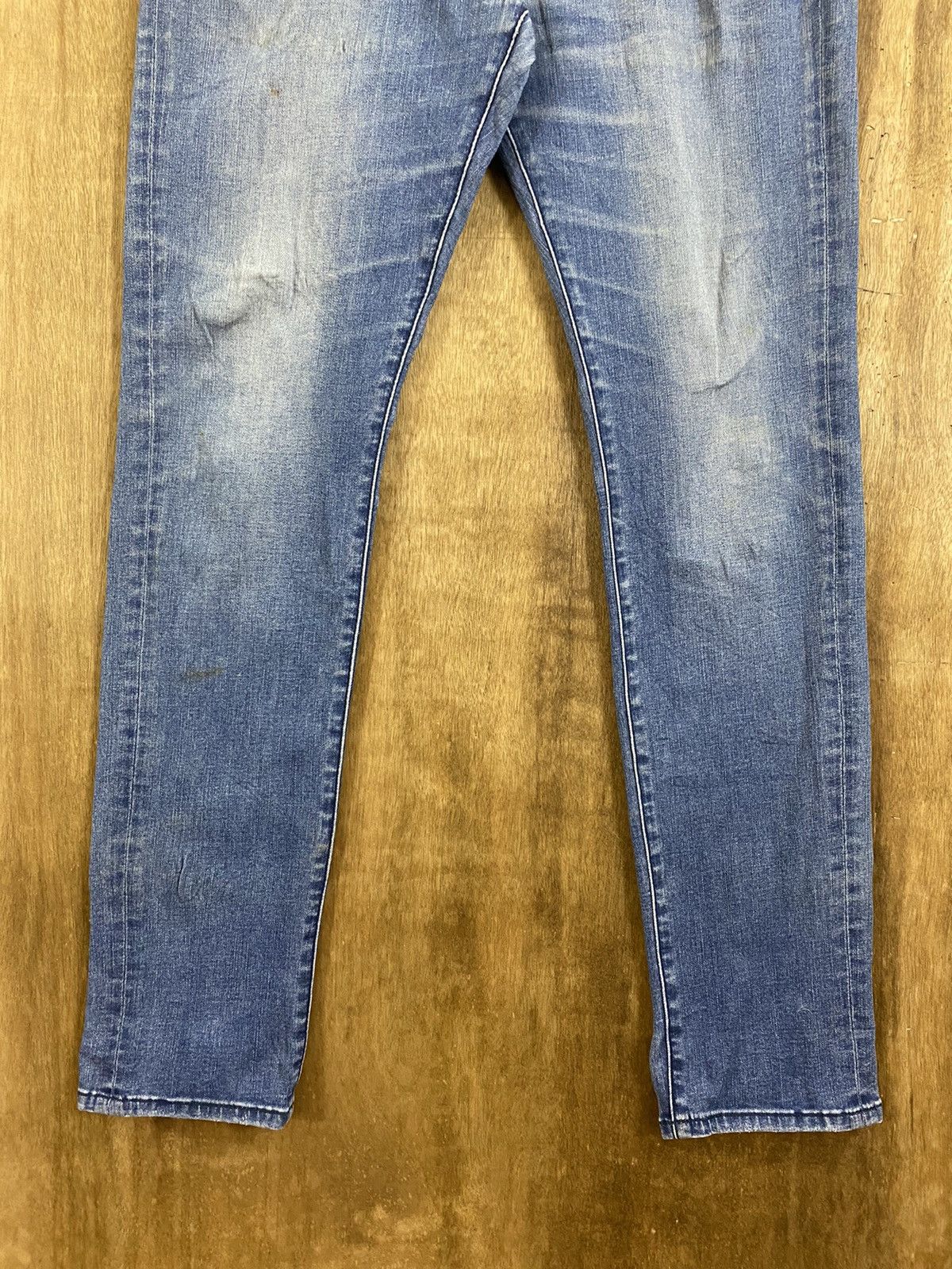 Japanese Brand Mate Union Blue Denim vintage japan Pants #B550 Size US 30 / EU 46 - 3 Thumbnail