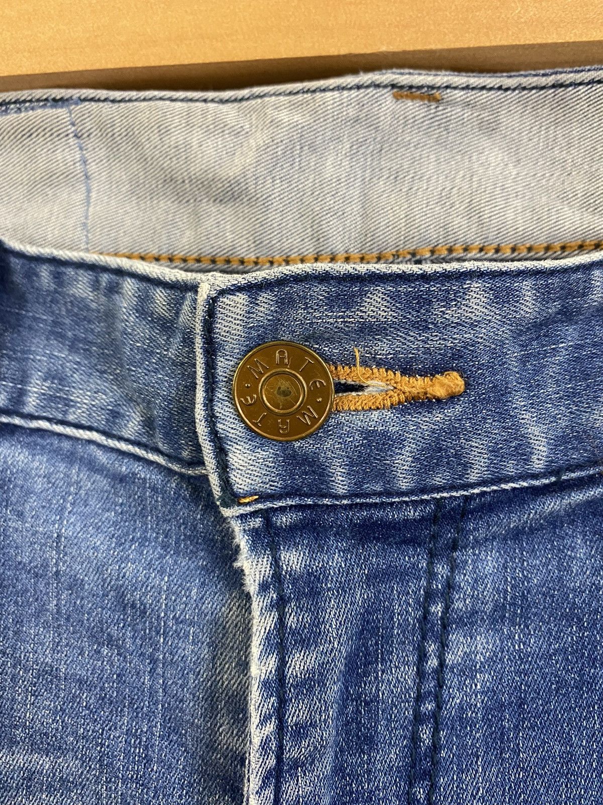 Japanese Brand Mate Union Blue Denim vintage japan Pants #B550 Size US 30 / EU 46 - 14 Thumbnail