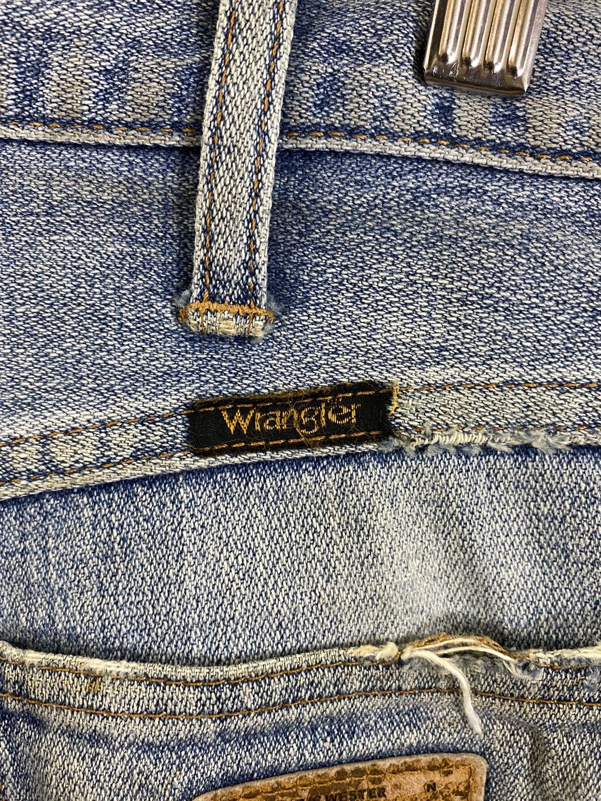 Vintage DLS Wrangler vintage Blue Denim Pants #BB551 Size US 30 / EU 46 - 11 Thumbnail