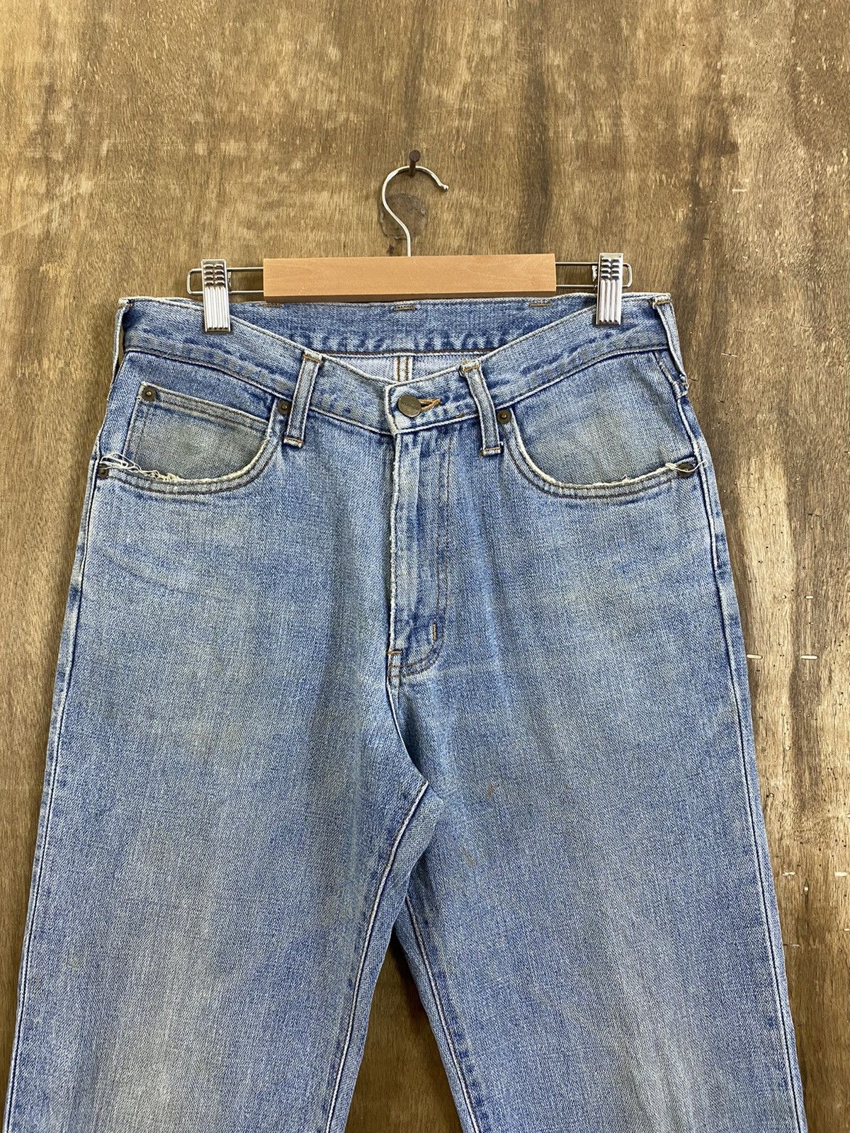 Vintage DLS Wrangler vintage Blue Denim Pants #BB551 Size US 30 / EU 46 - 2 Thumbnail
