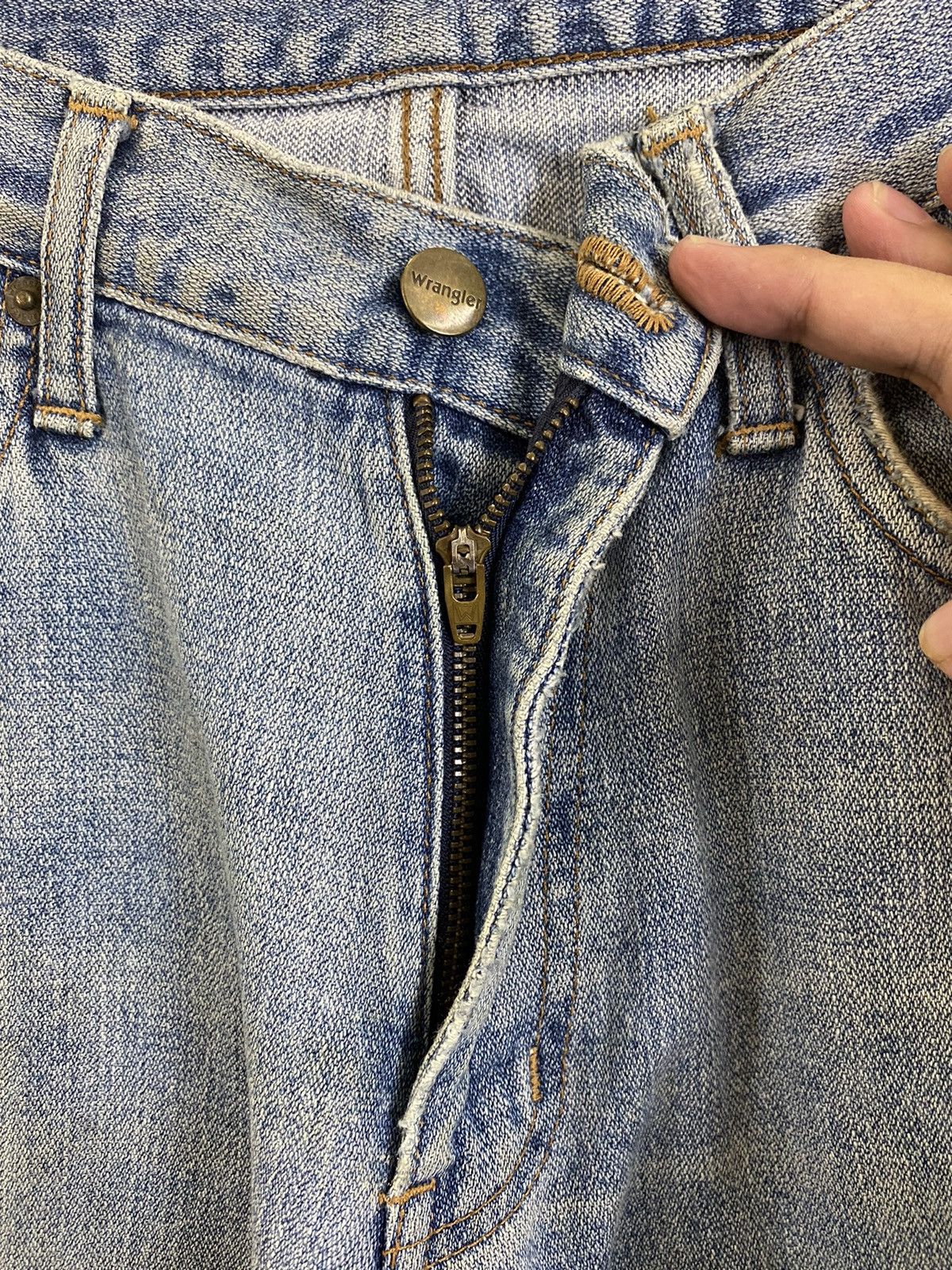 Vintage DLS Wrangler vintage Blue Denim Pants #BB551 Size US 30 / EU 46 - 15 Thumbnail