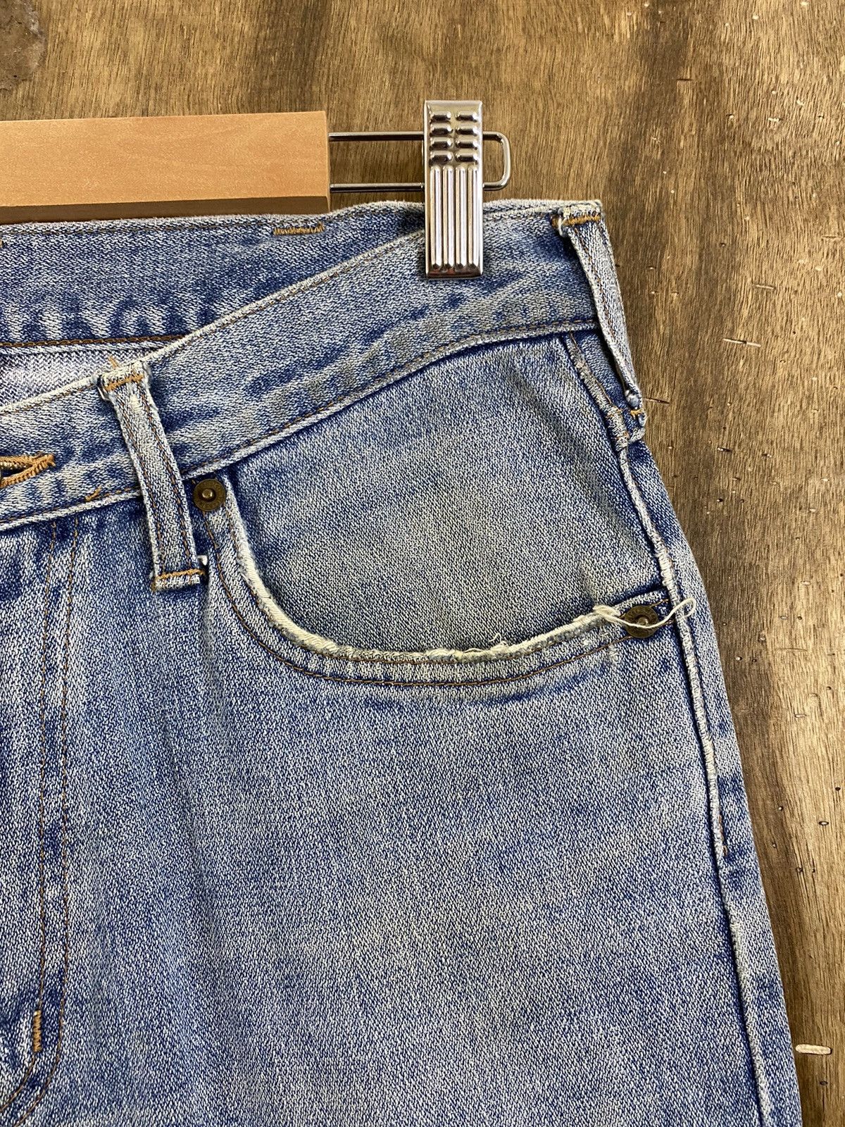 Vintage DLS Wrangler vintage Blue Denim Pants #BB551 Size US 30 / EU 46 - 5 Thumbnail