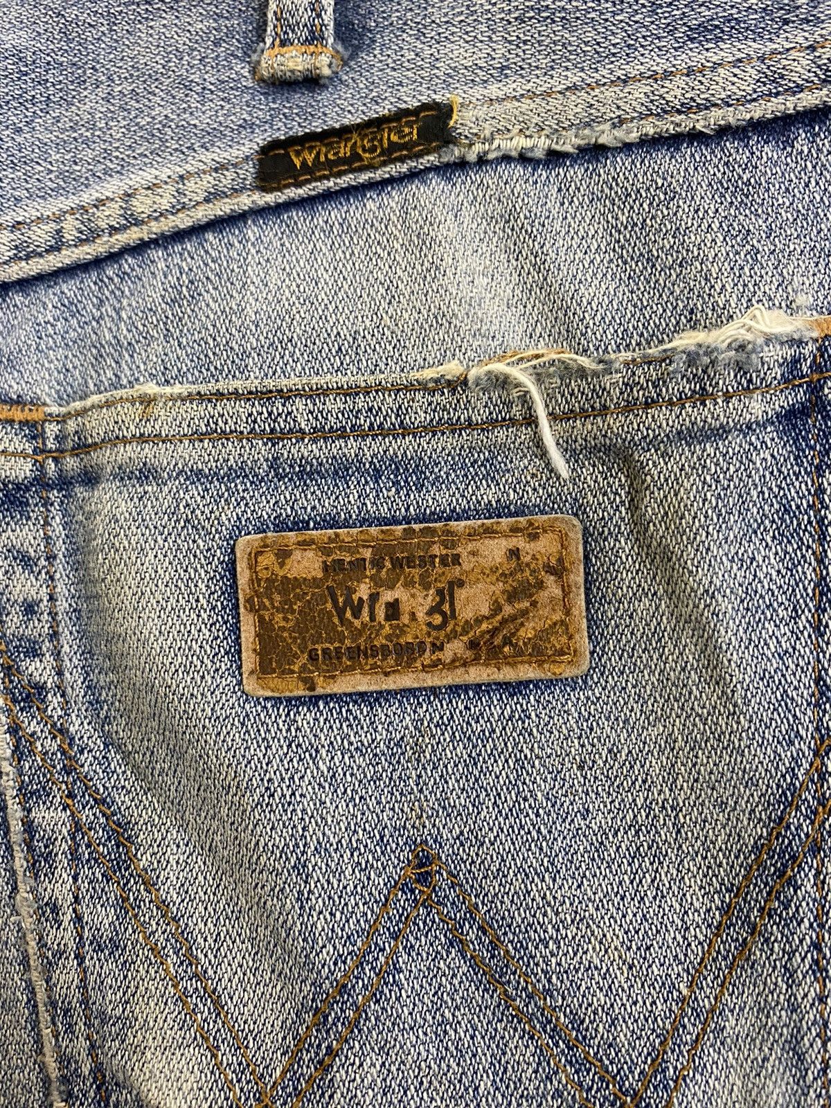 Vintage DLS Wrangler vintage Blue Denim Pants #BB551 Size US 30 / EU 46 - 12 Thumbnail
