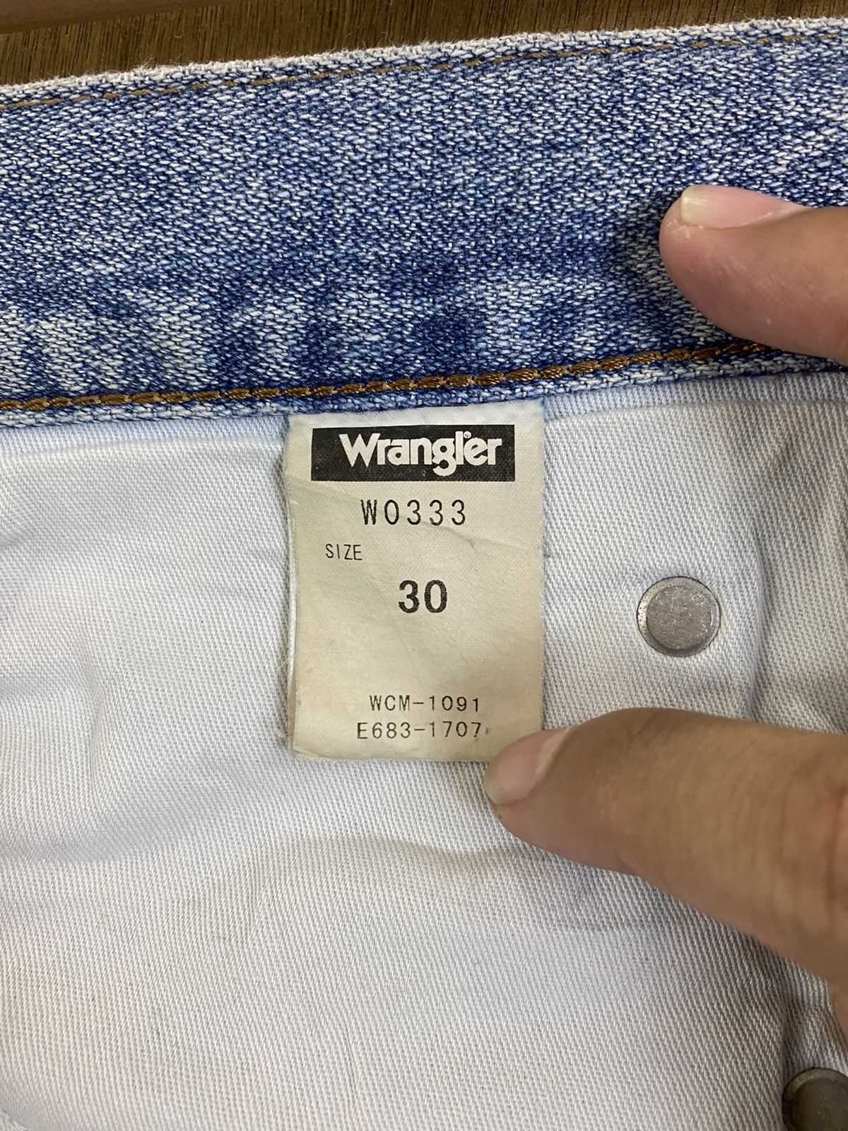Vintage DLS Wrangler vintage Blue Denim Pants #BB551 Size US 30 / EU 46 - 13 Thumbnail