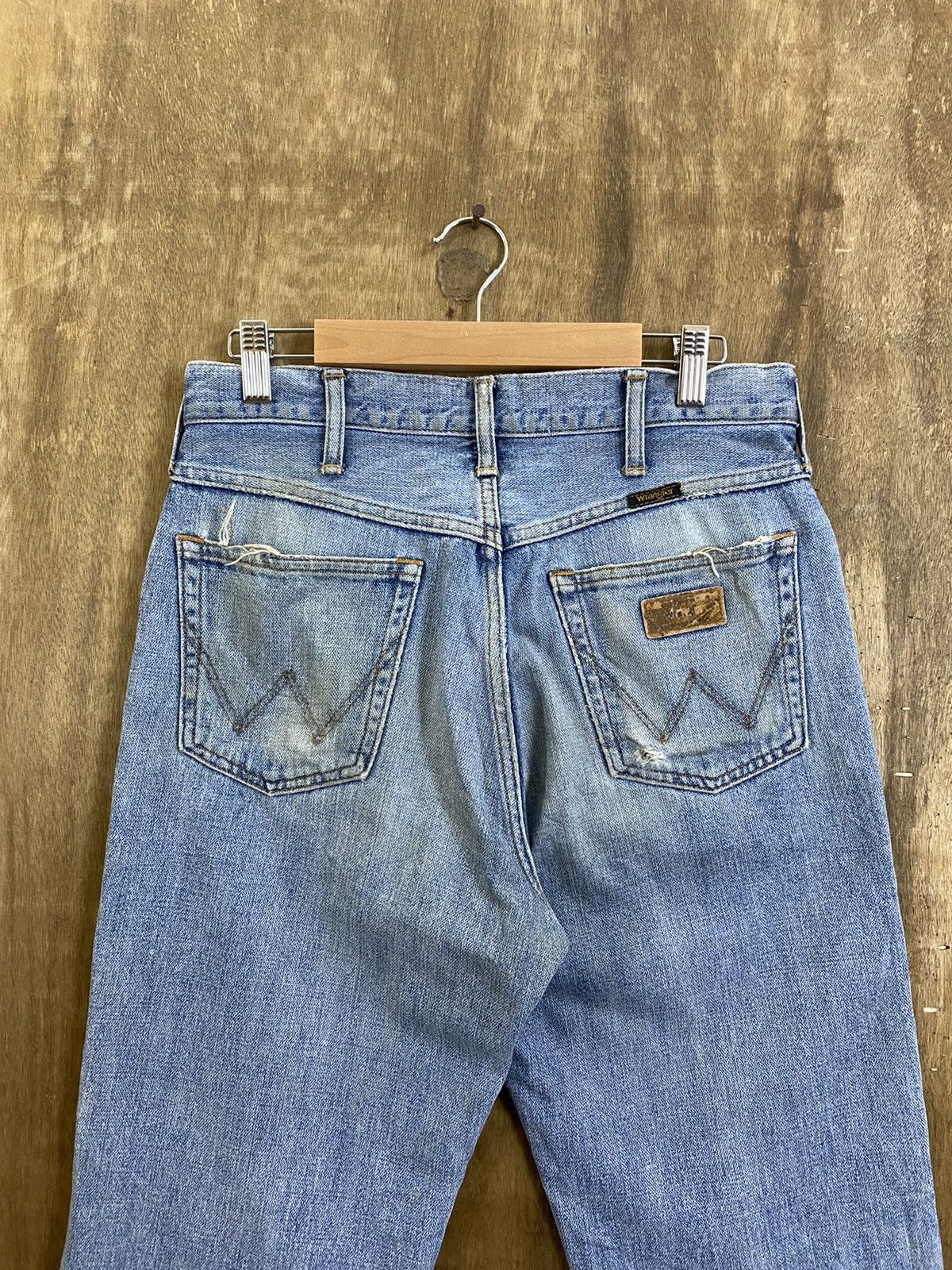 Vintage DLS Wrangler vintage Blue Denim Pants #BB551 Size US 30 / EU 46 - 7 Thumbnail
