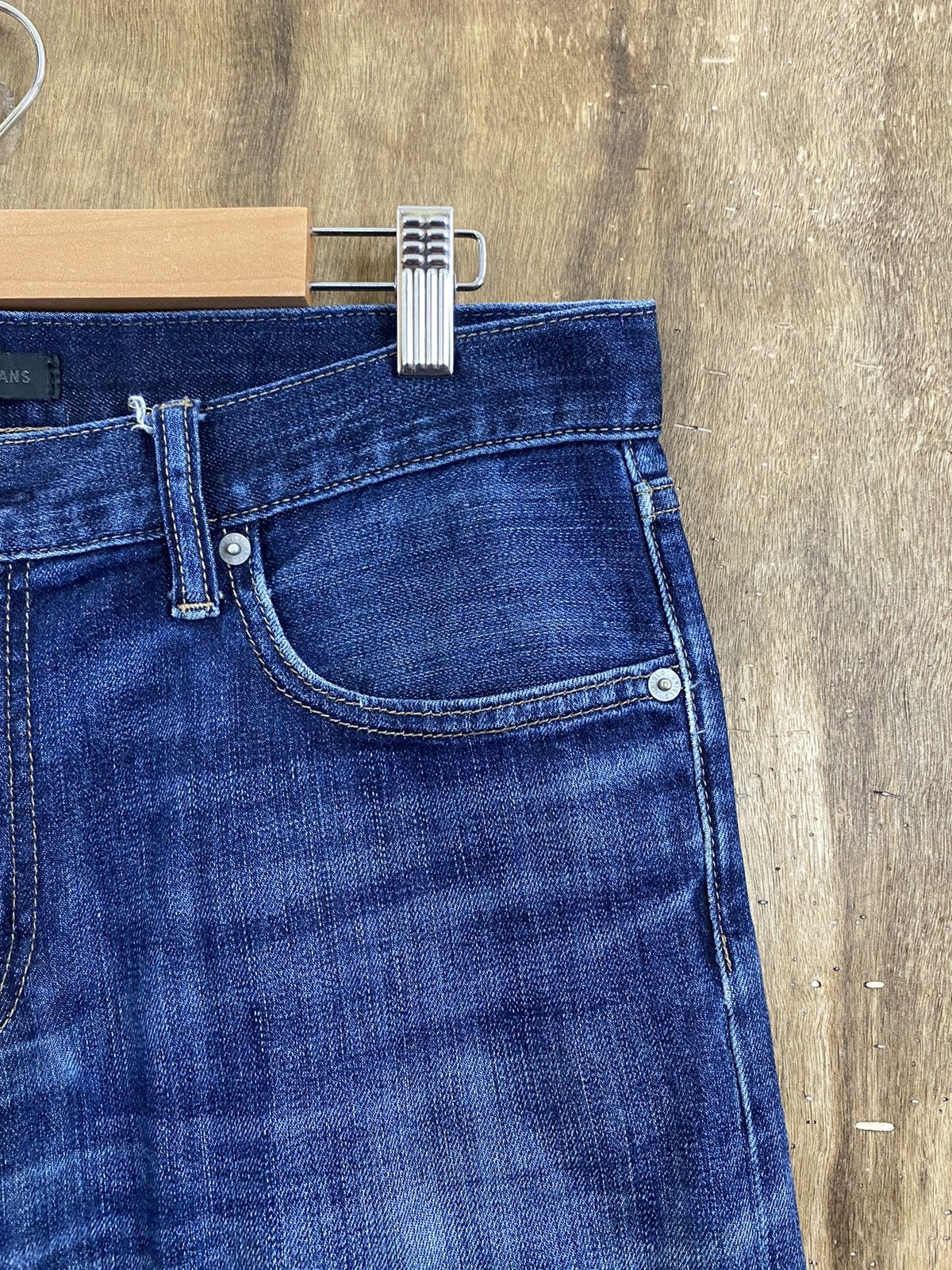 Japanese Brand Uniqlo Blue Denim Pants jeans japan #B553 Size US 32 / EU 48 - 5 Thumbnail