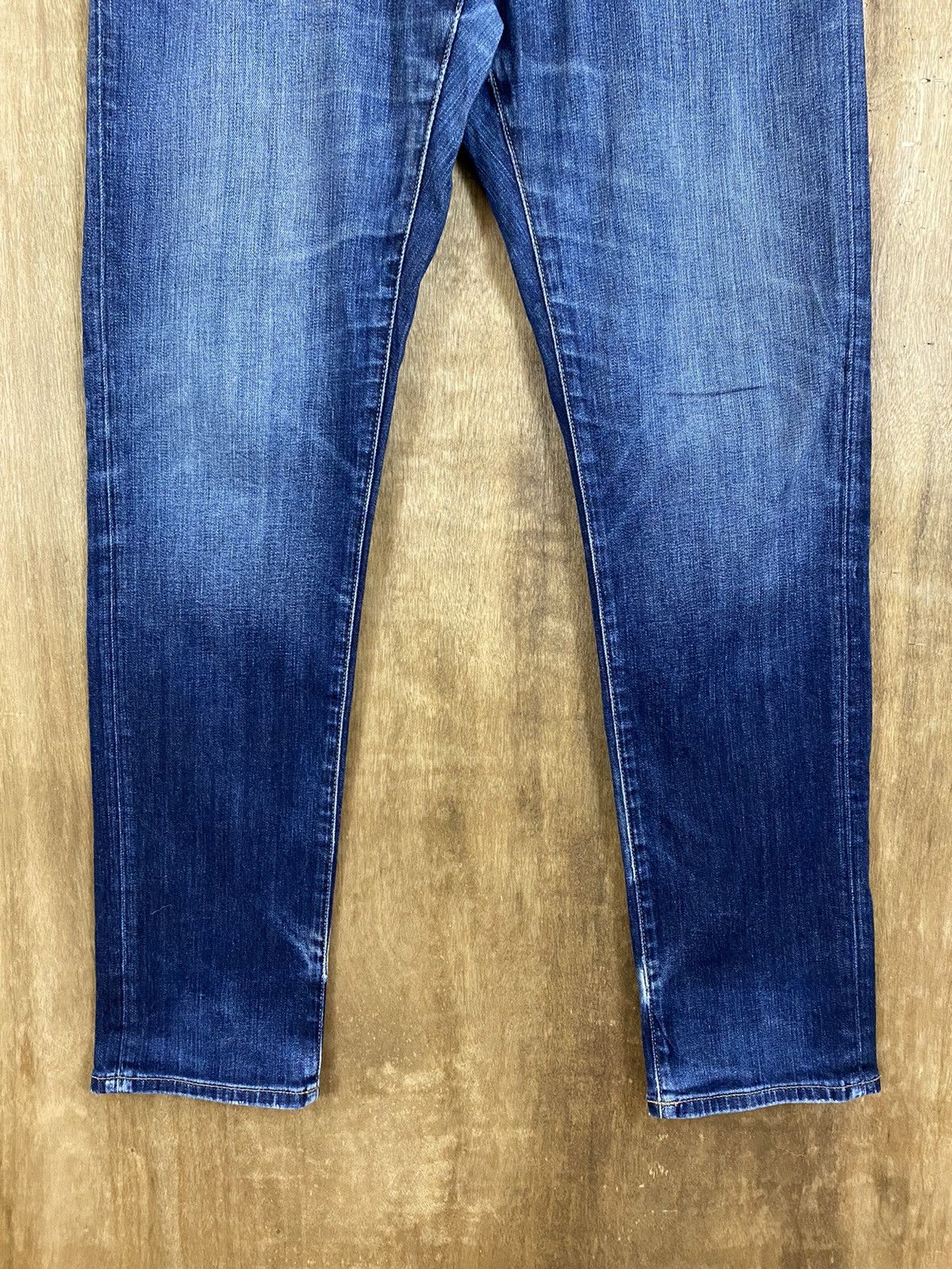 Japanese Brand Uniqlo Blue Denim Pants jeans japan #B553 Size US 32 / EU 48 - 3 Thumbnail
