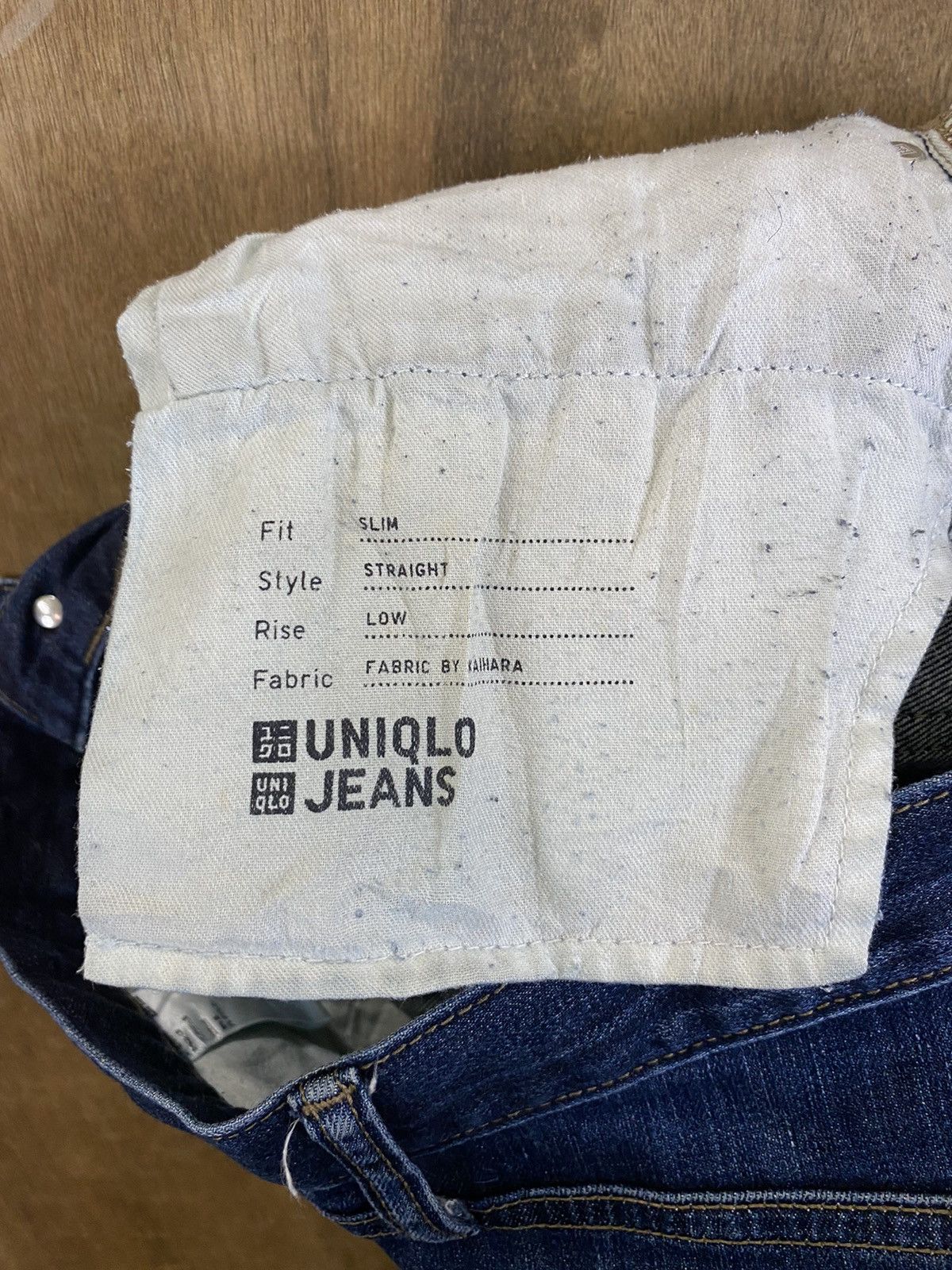 Japanese Brand Uniqlo Blue Denim Pants jeans japan #B553 Size US 32 / EU 48 - 12 Thumbnail