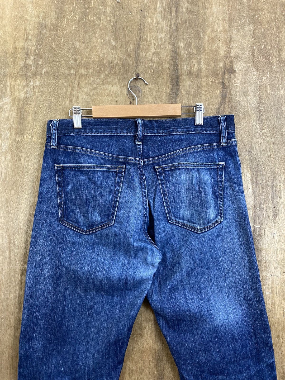 Japanese Brand Uniqlo Blue Denim Pants jeans japan #B553 Size US 32 / EU 48 - 7 Thumbnail
