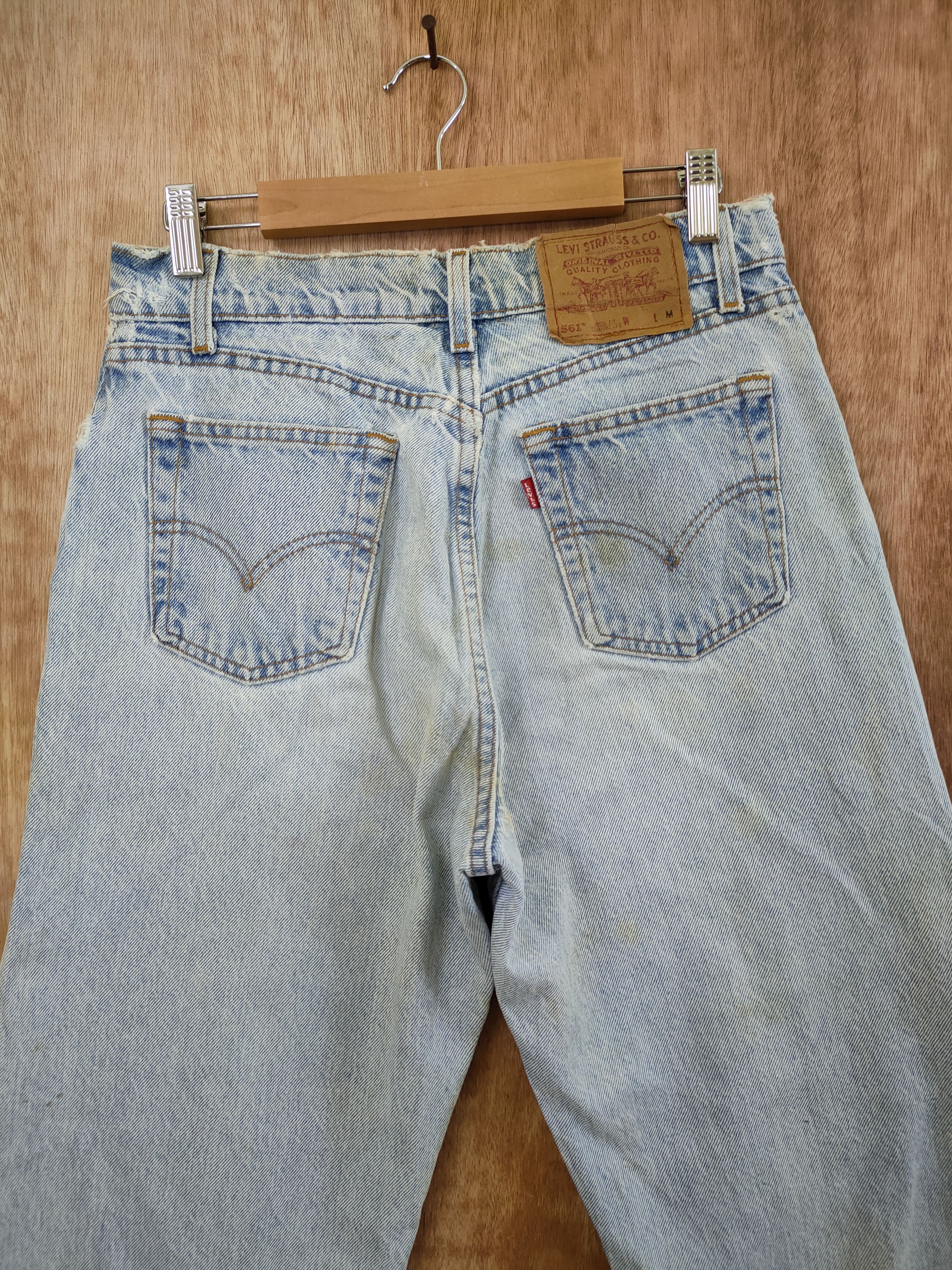 Levi's D 561 levis vtg distressed denim like kurt cobain #46-810 Size US 28 / EU 44 - 10 Thumbnail