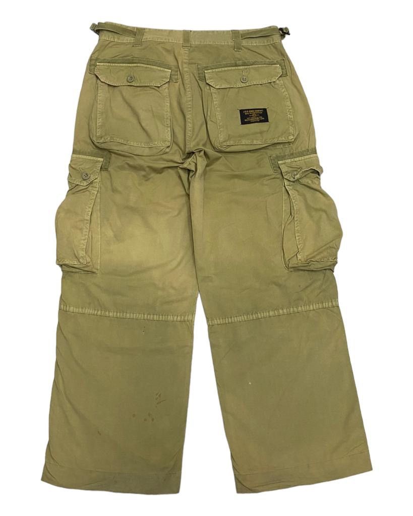Polo Ralph Lauren × Ralph Lauren RARE🔥POLO RALPH LAUREN MULTI POCKET MILITARY CARGO PANTS Size US 33 - 3 Thumbnail