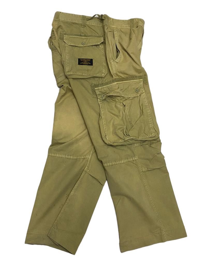 Polo Ralph Lauren × Ralph Lauren RARE🔥POLO RALPH LAUREN MULTI POCKET MILITARY CARGO PANTS Size US 33 - 2 Thumbnail