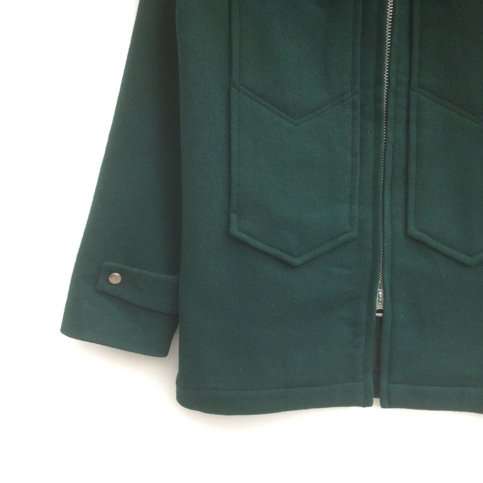 Designer × Japanese Brand 90s Japanese Designer VAN JAC Green Wool Jacket Size US L / EU 52-54 / 3 - 5 Thumbnail