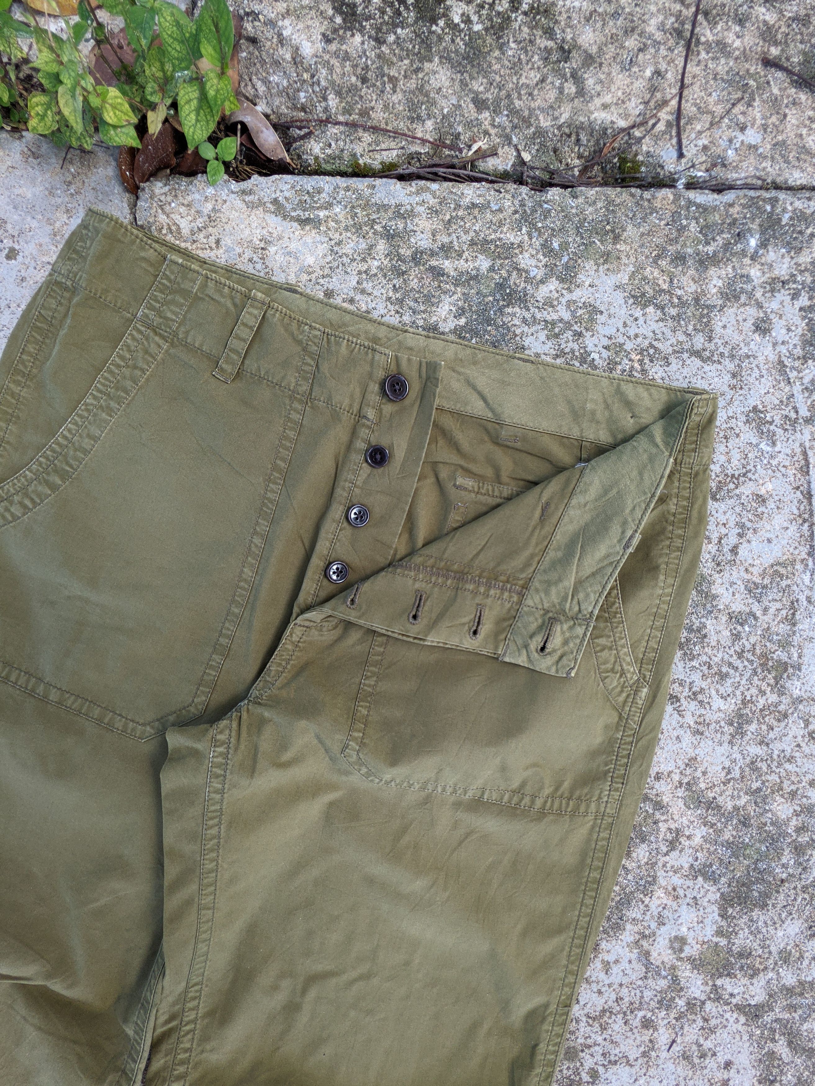 Japanese Brand × United Arrows ⚡️Steals⚡️United Arrows Blue Label Army Design Size US 34 / EU 50 - 4 Thumbnail