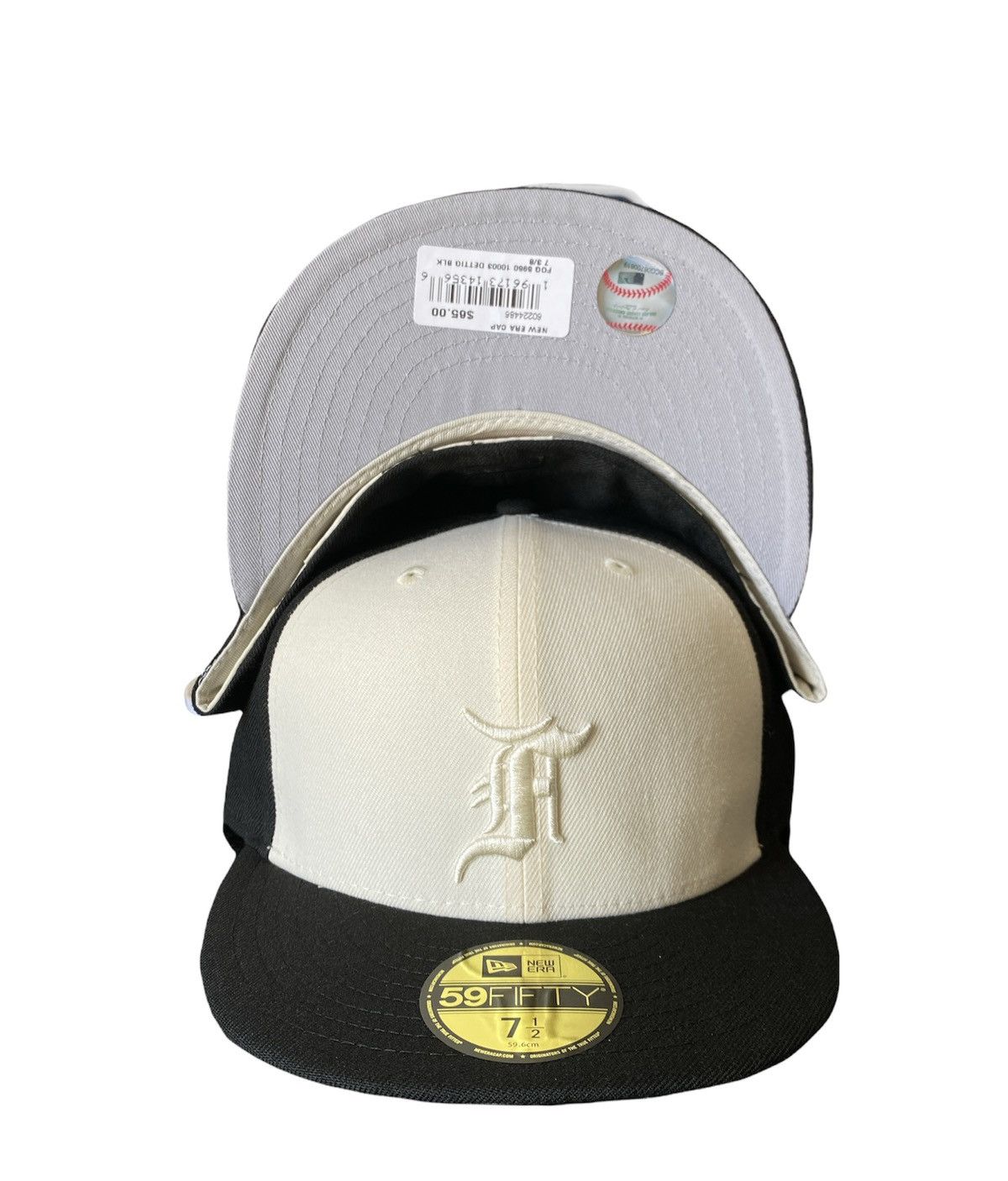 Fear of God × New Era UNRELEASED Fear Of God New Era Trucker Fitted Size ONE SIZE - 3 Thumbnail