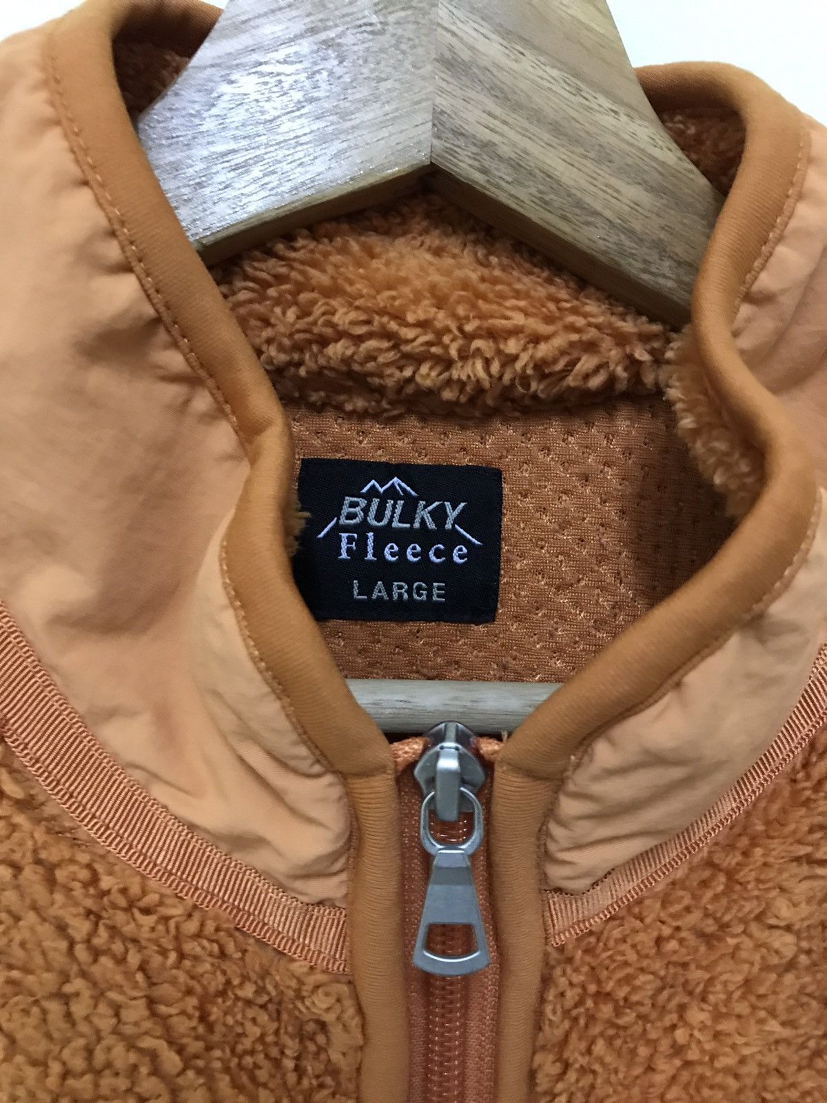 Japanese Brand × Vintage Vintage Japanese Brand Bulky Fleece Hoodie Jacket Size US S / EU 44-46 / 1 - 10 Thumbnail