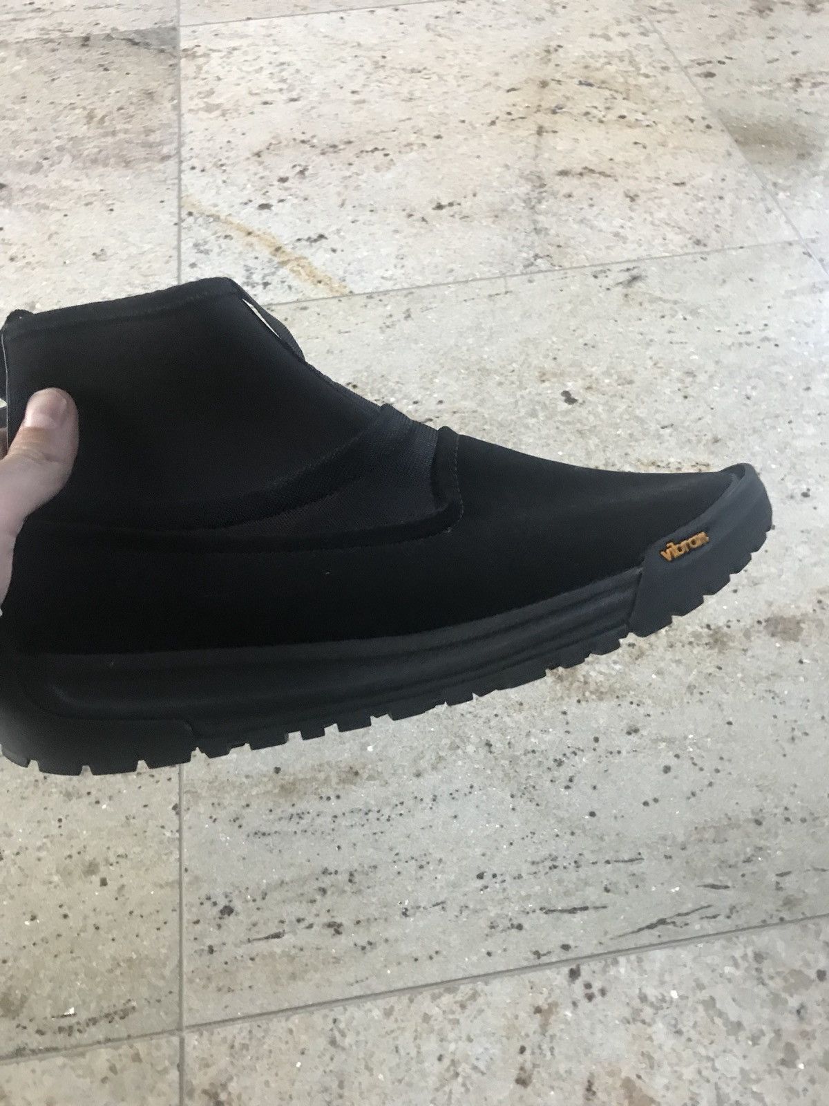 N.Hoolywood × Vibram N.Hoolywood x Vibram Black Weather Proof Shoe Size US 7.5 / EU 40-41 - 7 Thumbnail