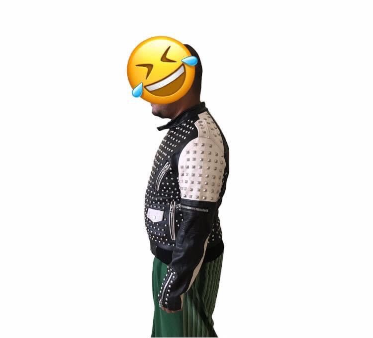 Seditionaries × Vintage Vintage Zara Spiked Punk Skin Head Leather Jacket Size US M / EU 48-50 / 2 - 23 Thumbnail