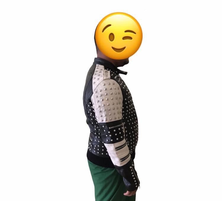 Seditionaries × Vintage Vintage Zara Spiked Punk Skin Head Leather Jacket Size US M / EU 48-50 / 2 - 25 Thumbnail
