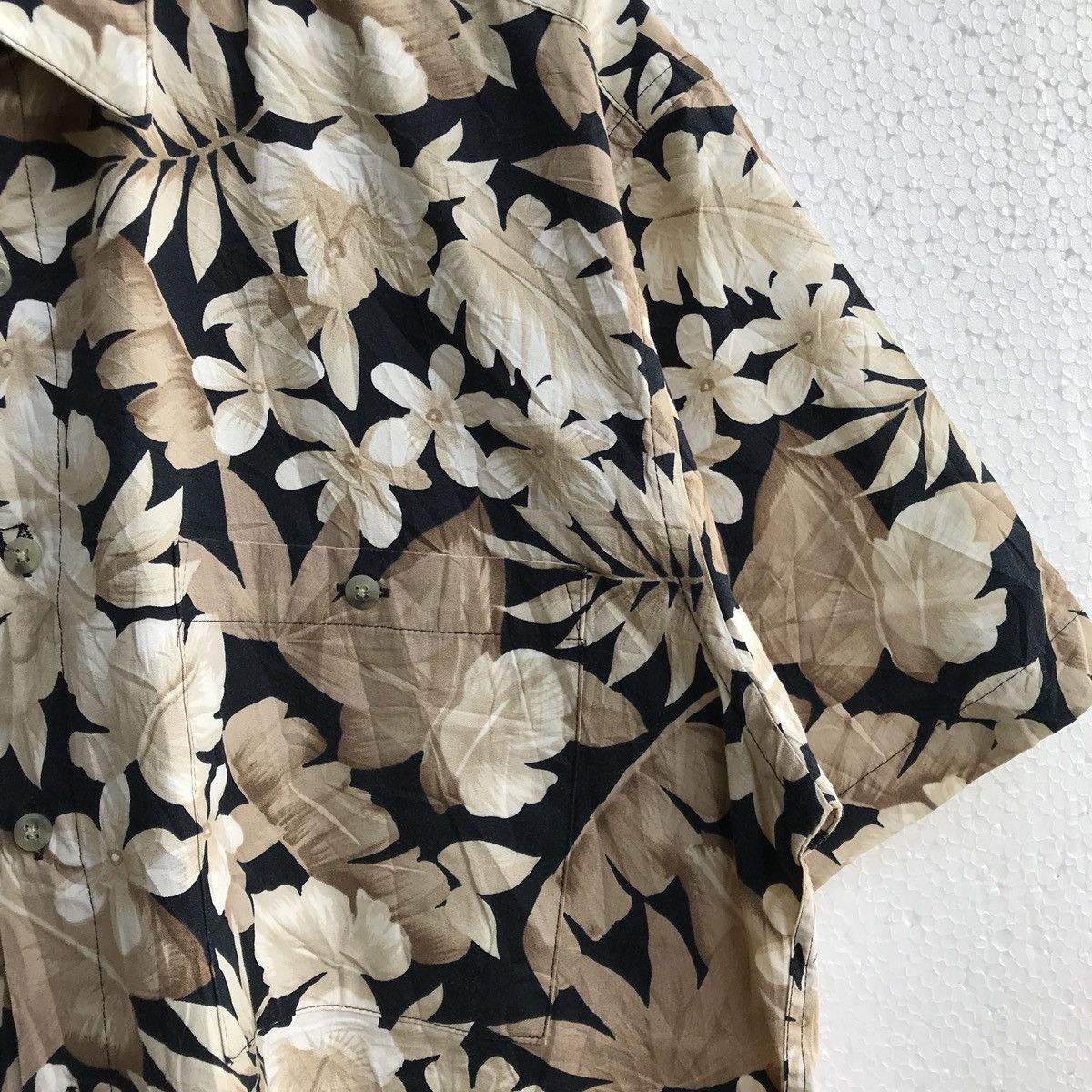 Campia Moda Hawaiian Floral Flowers Design Shirt Cotton Size US M / EU 48-50 / 2 - 5 Thumbnail