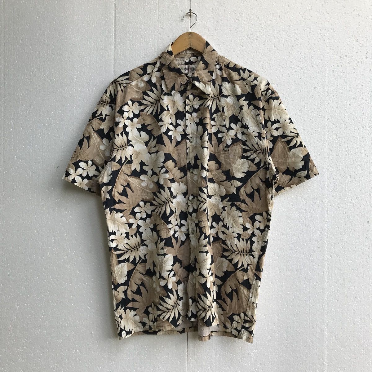 Campia Moda Hawaiian Floral Flowers Design Shirt Cotton Size US M / EU 48-50 / 2 - 1 Thumbnail