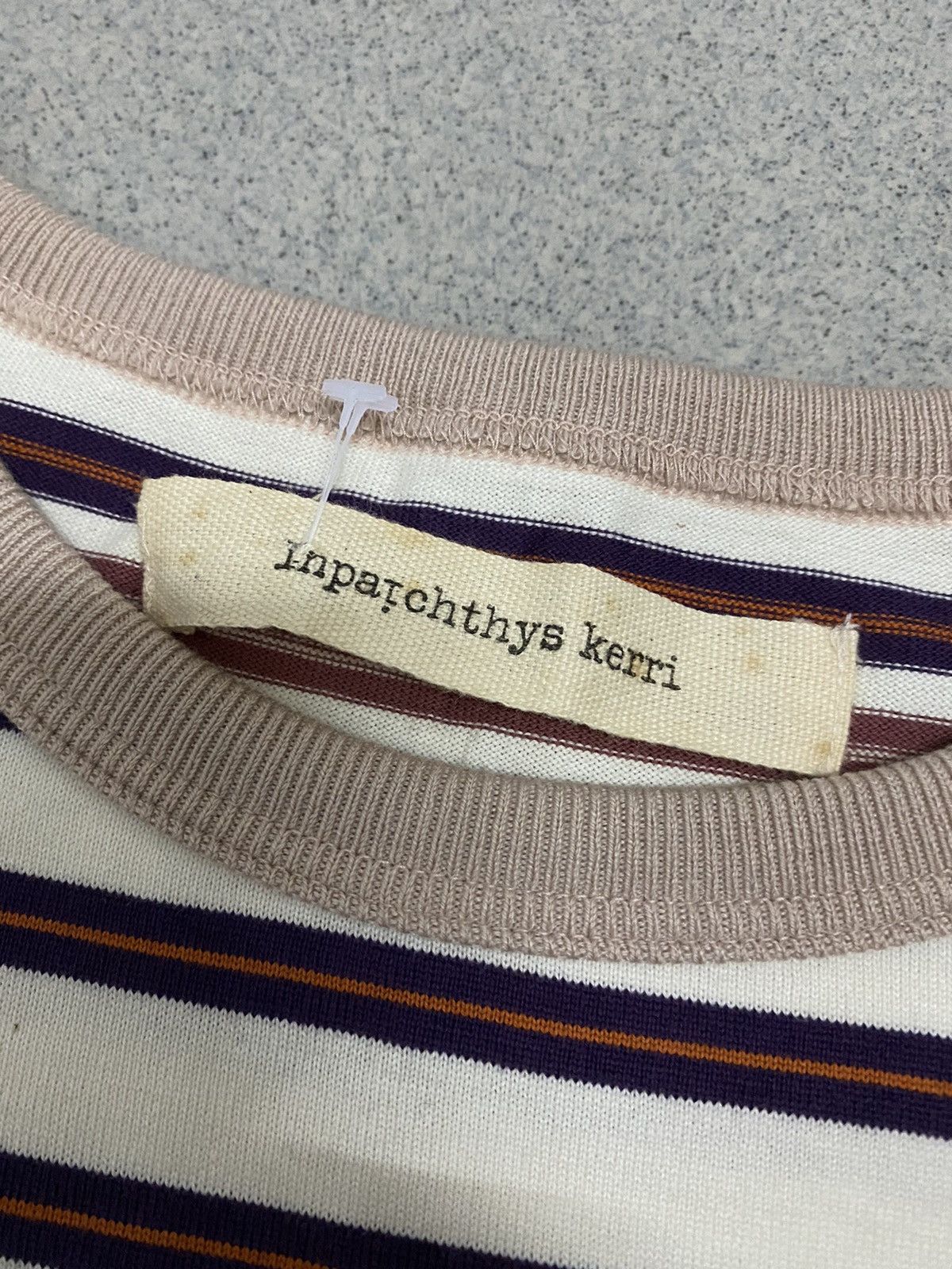 Vintage Vintage Inpaichthys Kerri Striped Tee Size US S / EU 44-46 / 1 - 3 Thumbnail