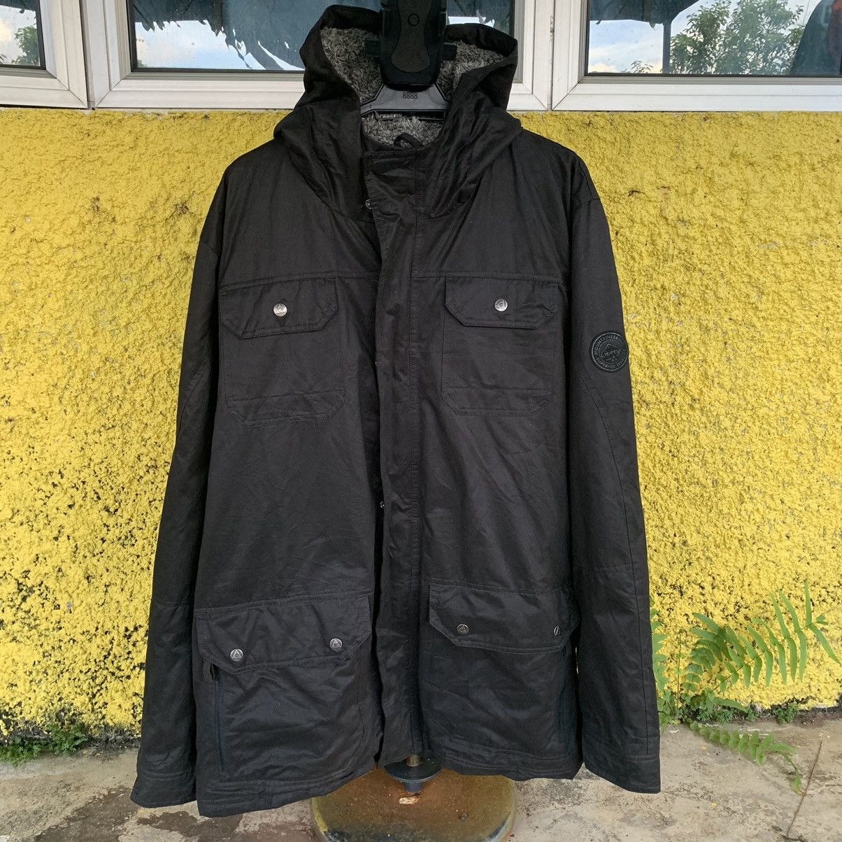 Japanese Brand Gerry black parkas for winter season Size US XL / EU 56 / 4 - 1 Thumbnail