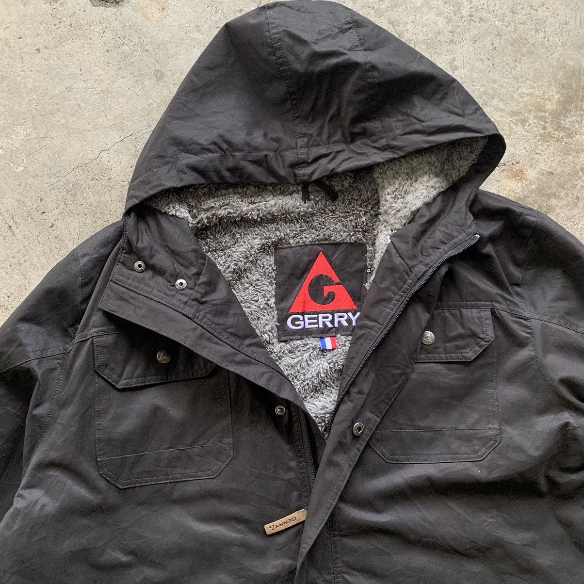 Japanese Brand Gerry black parkas for winter season Size US XL / EU 56 / 4 - 4 Thumbnail